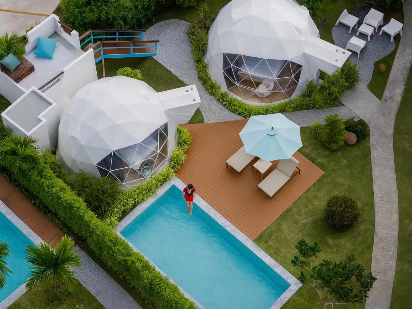 Garden in Le Resort and Villas