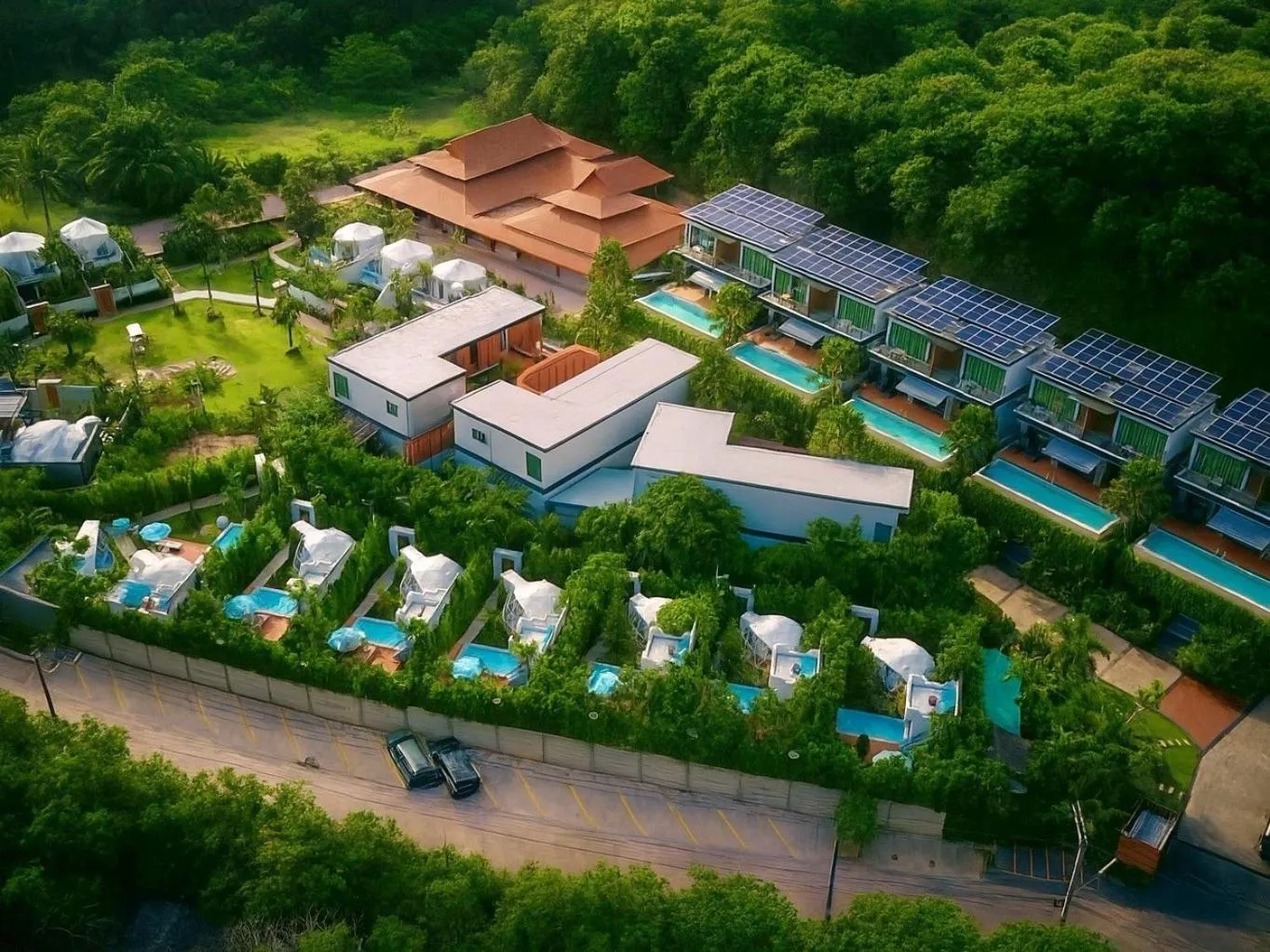 Property building in Le Resort and Villas