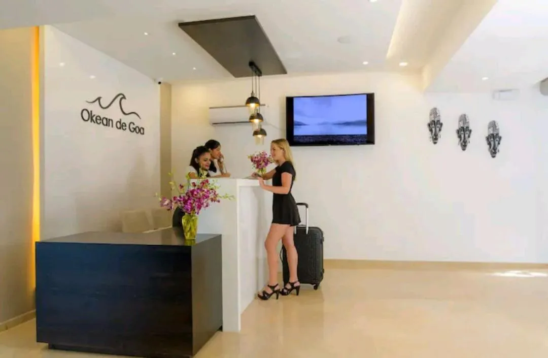 Lobby or reception in Okean De Goa Vagator