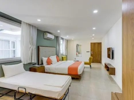 Bed in Okean De Goa Vagator