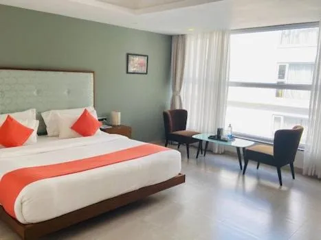 Bed in Okean De Goa Vagator