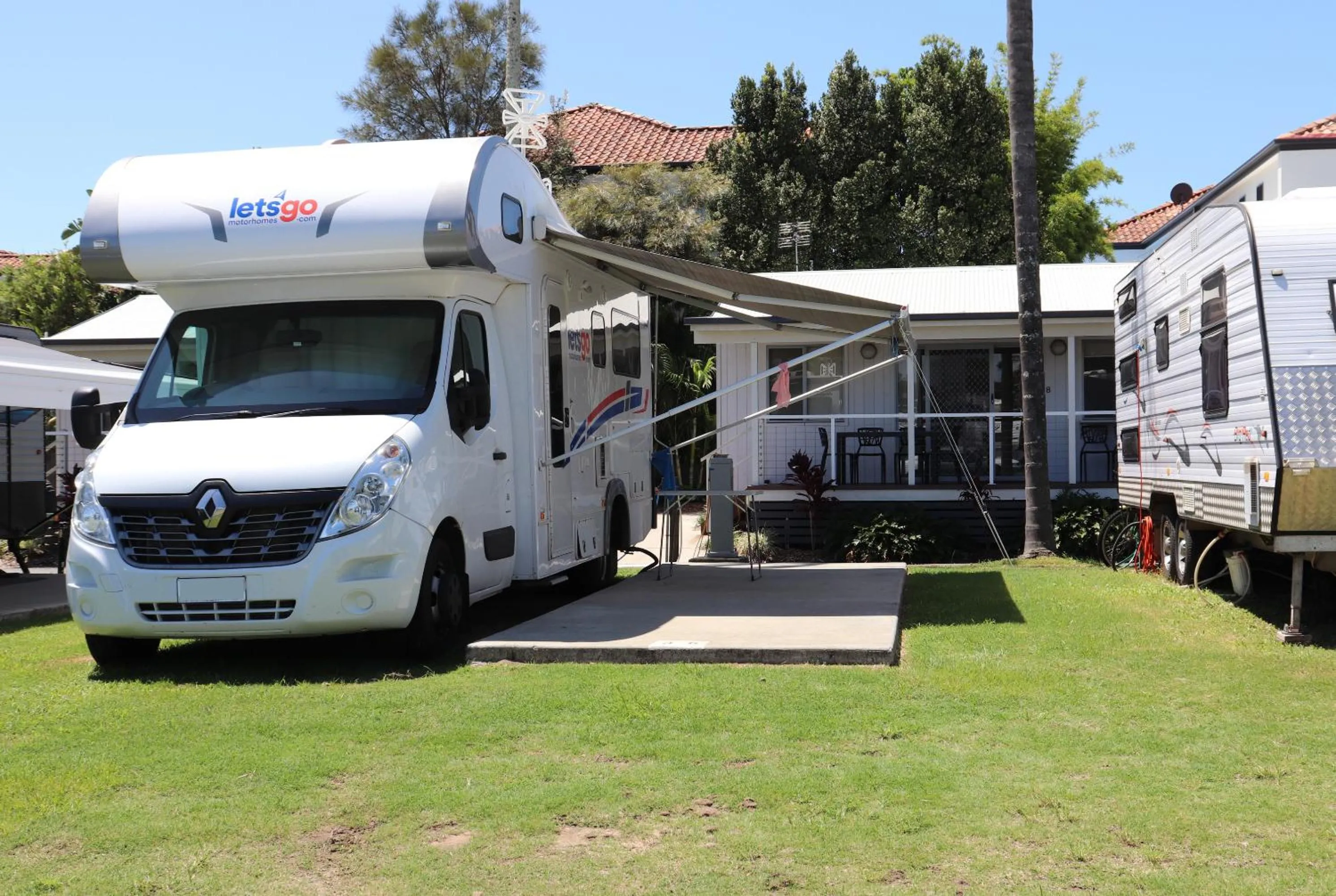 Garden in Nobby Beach Holiday Village
