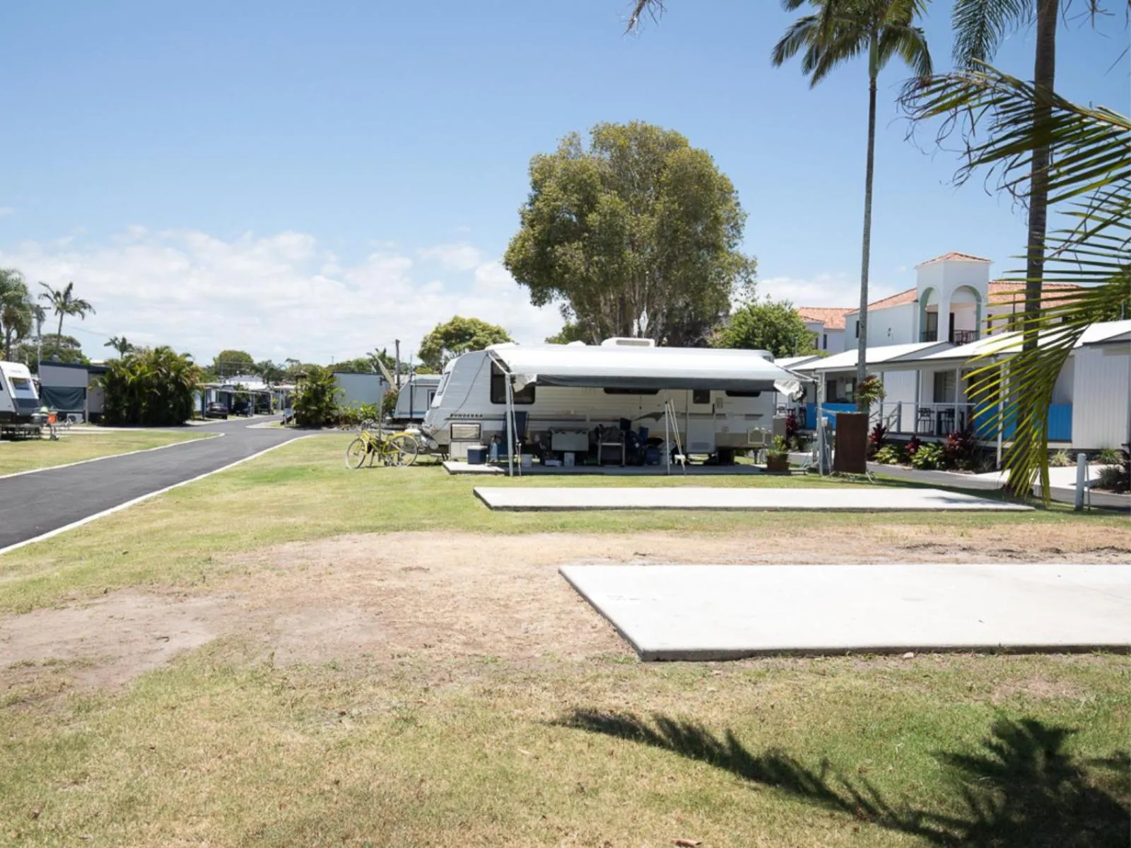 Property building in Nobby Beach Holiday Village