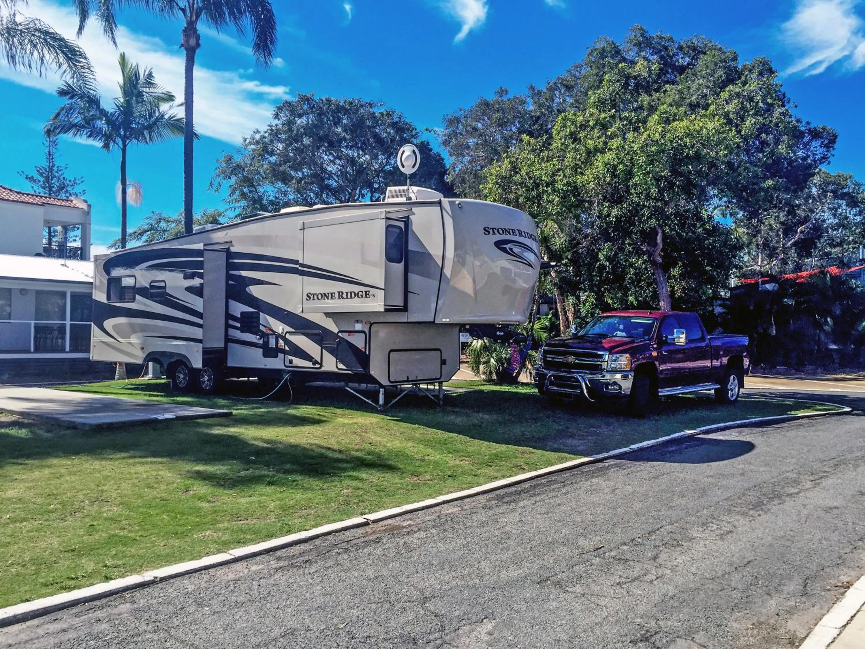 Garden in Nobby Beach Holiday Village