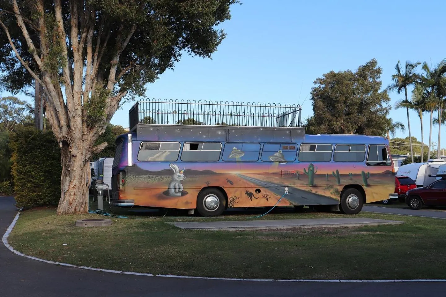 Garden in Nobby Beach Holiday Village