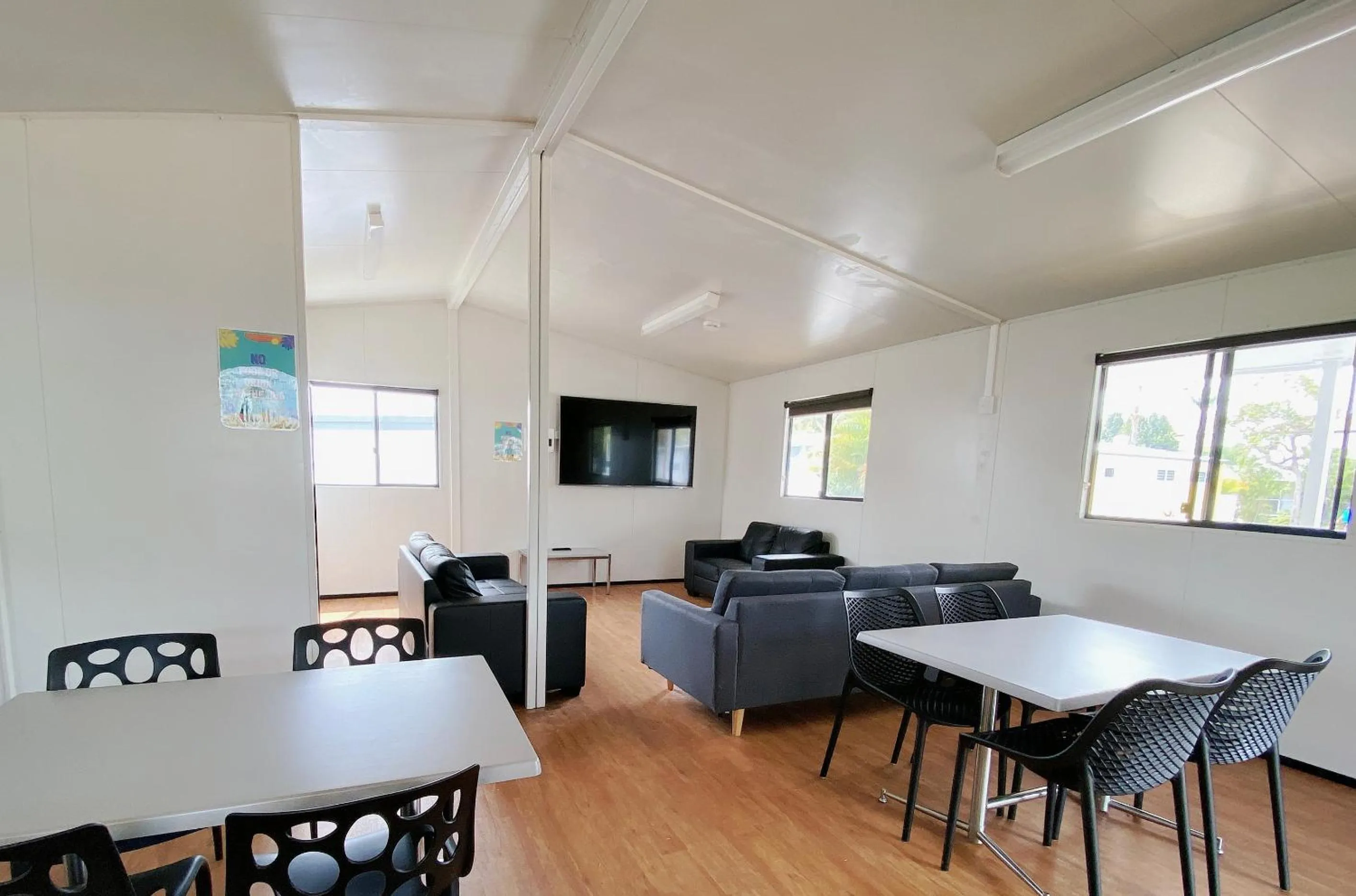Communal lounge/ TV room in Nobby Beach Holiday Village