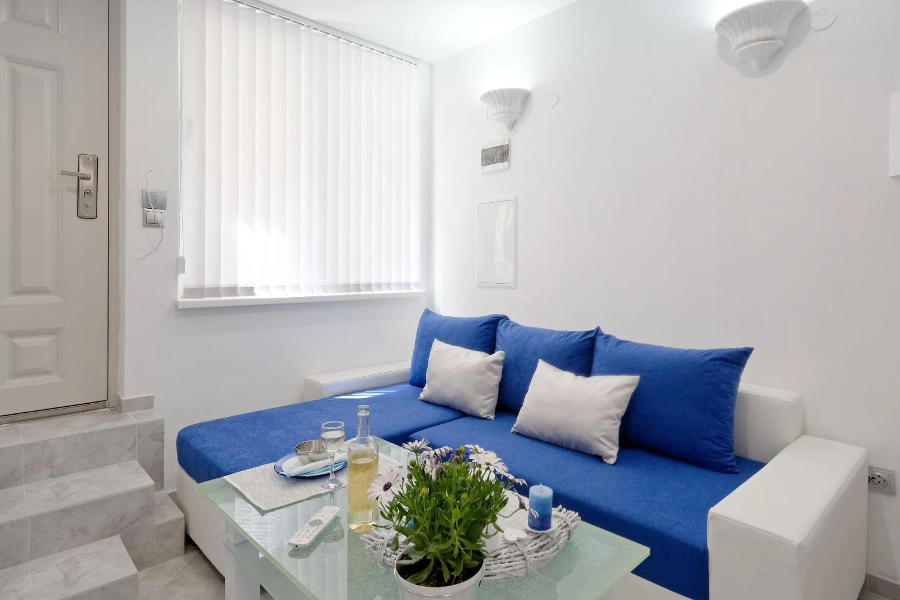 Property building in Santorini Style in Athens, Greece