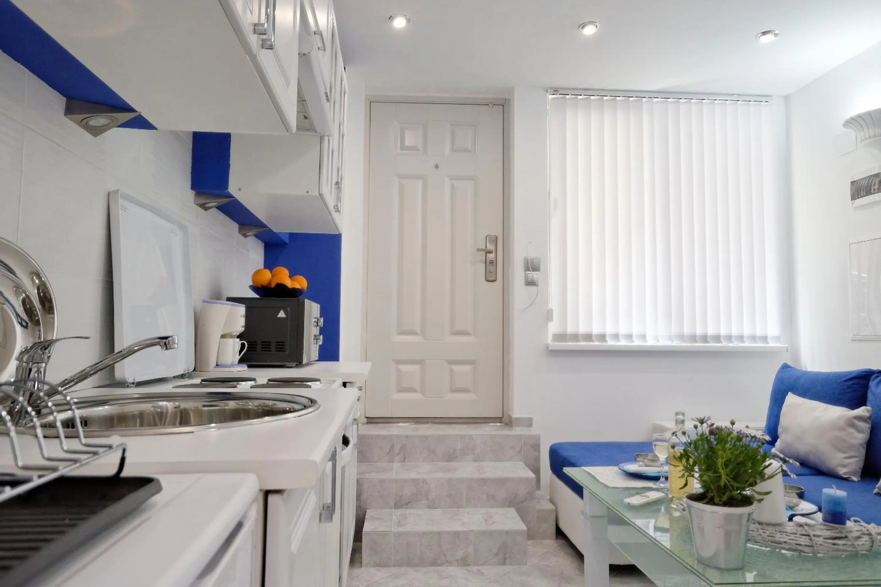 Property building in Santorini Style in Athens, Greece