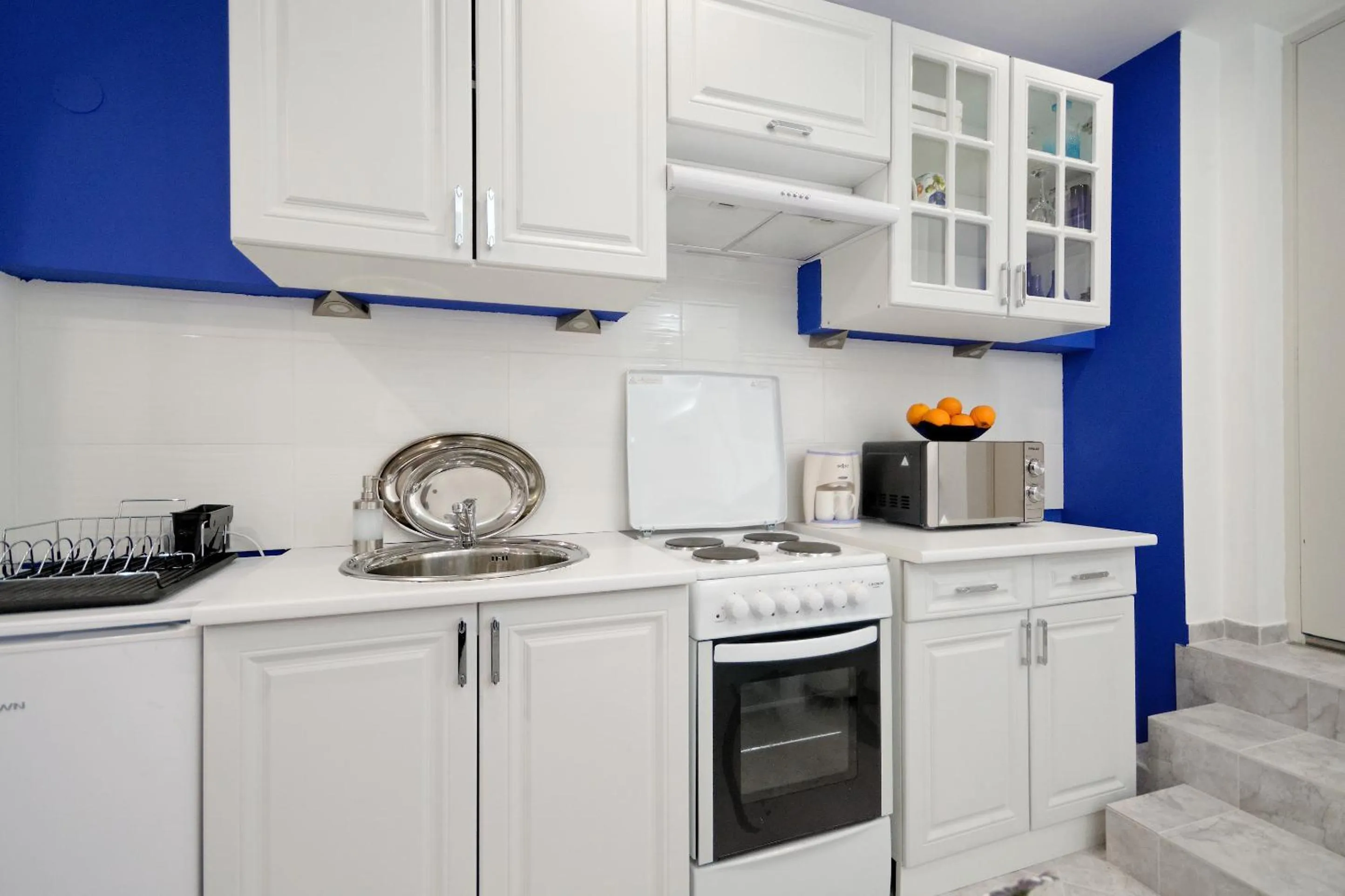 Property building in Santorini Style in Athens, Greece