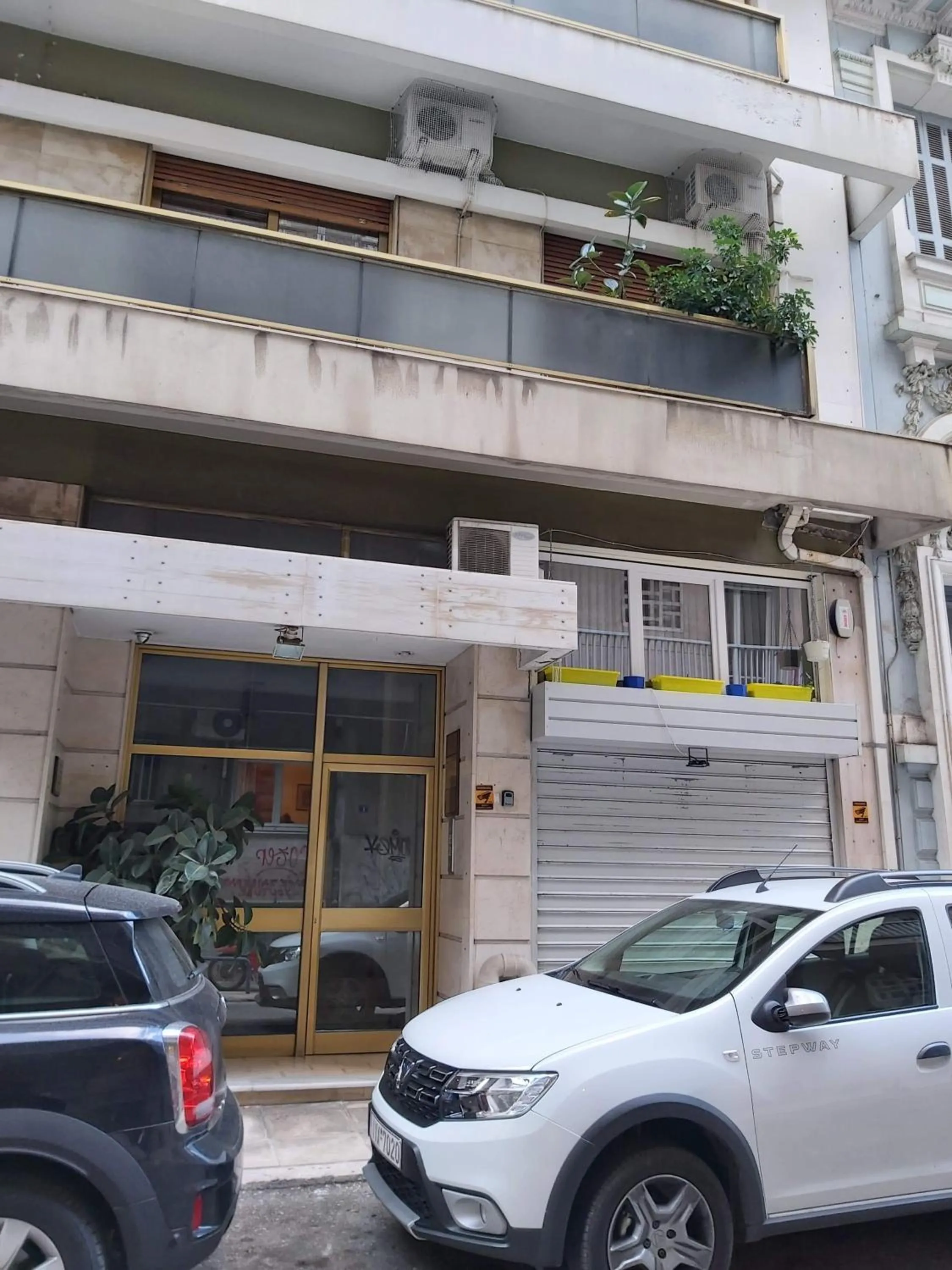 Property building in Santorini Style in Athens, Greece