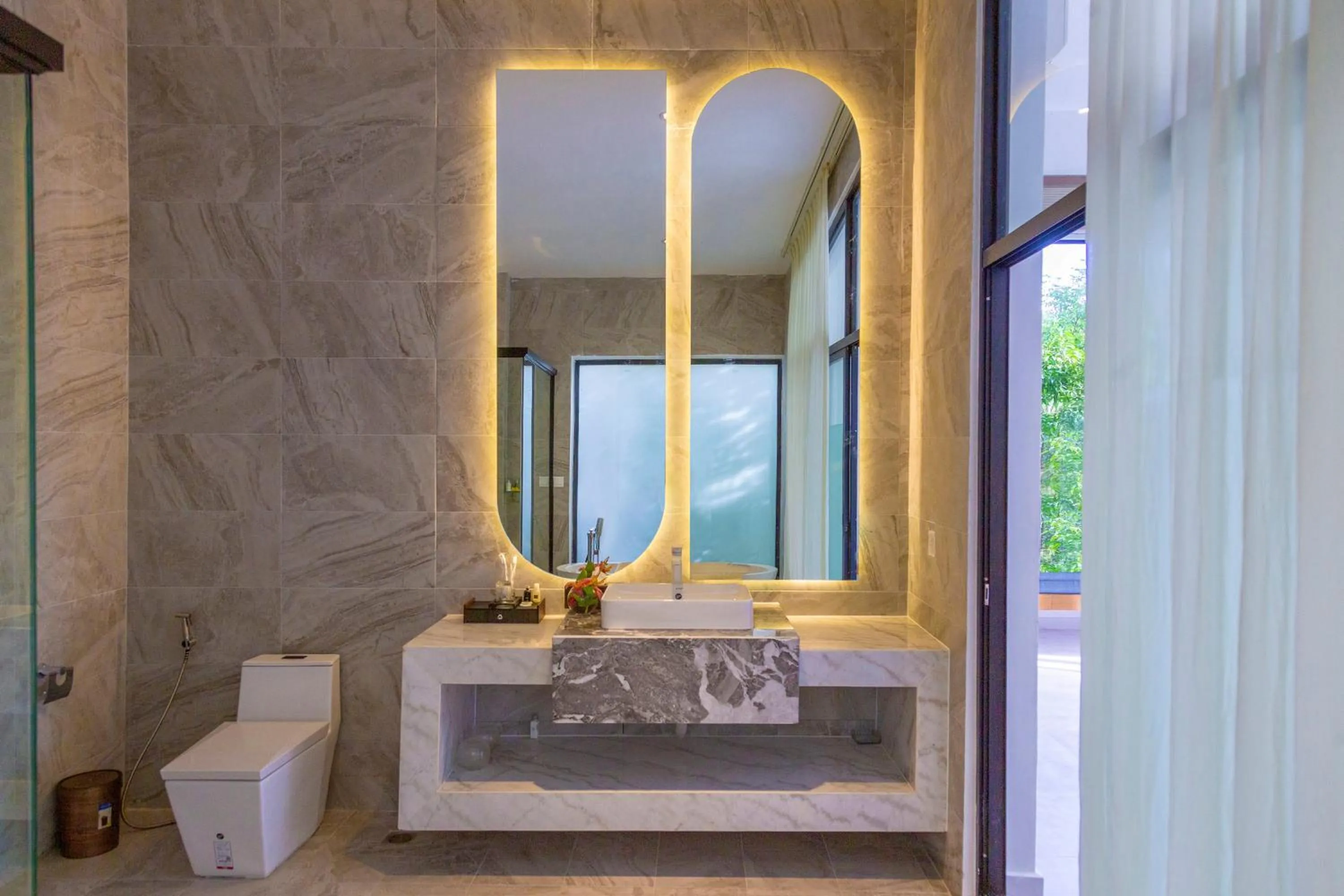 Bathroom in Pearl Beach Resort & Spa