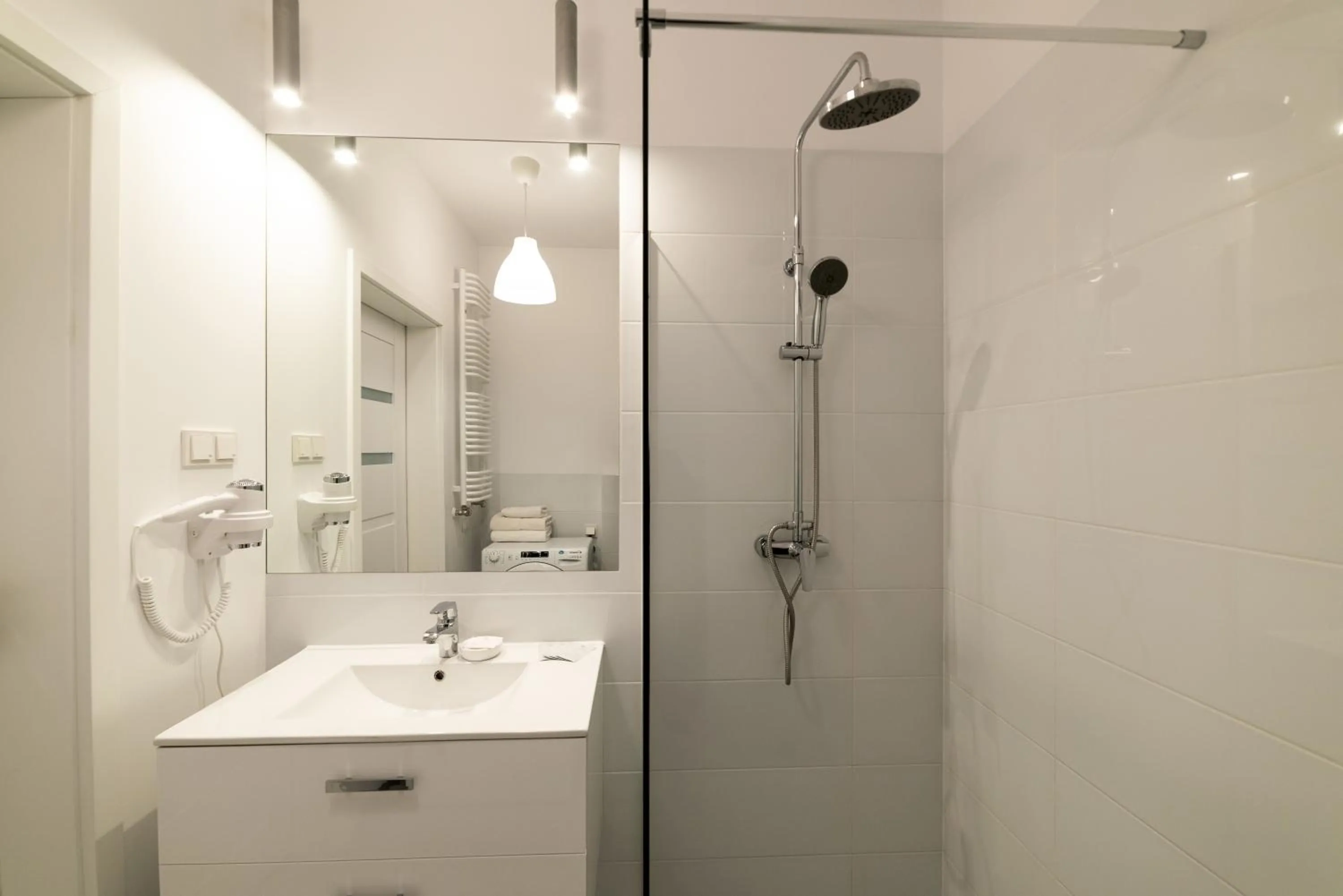 Bathroom in Mennica Central Apartments