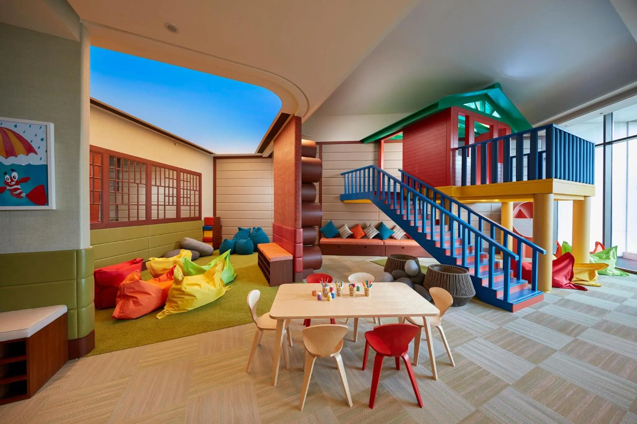 Children play ground in Mandarin Oriental Jumeira, Dubai