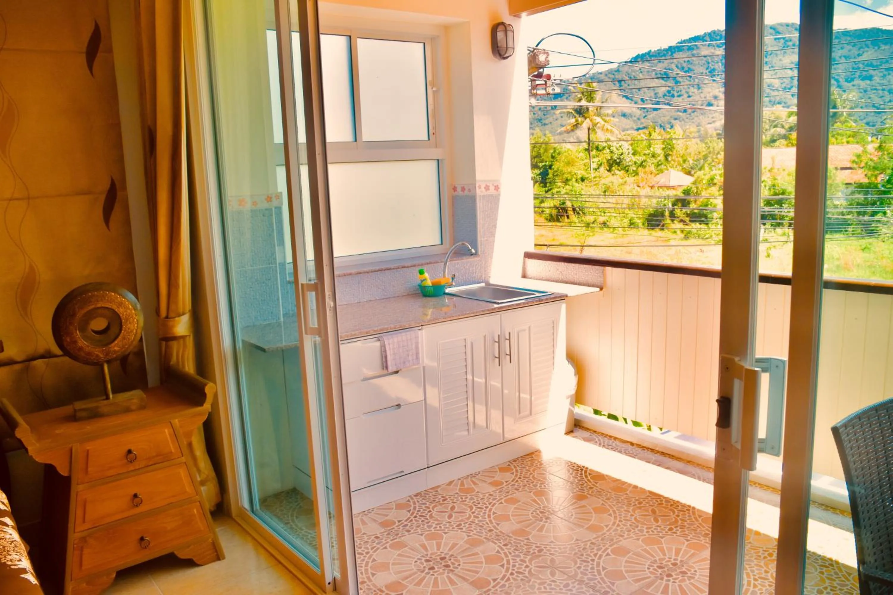 Kitchen or kitchenette in Baan Rosa Bangtao Beach