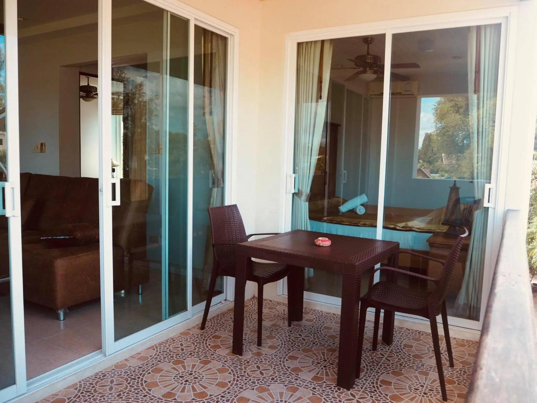 Patio in Baan Rosa Bangtao Beach