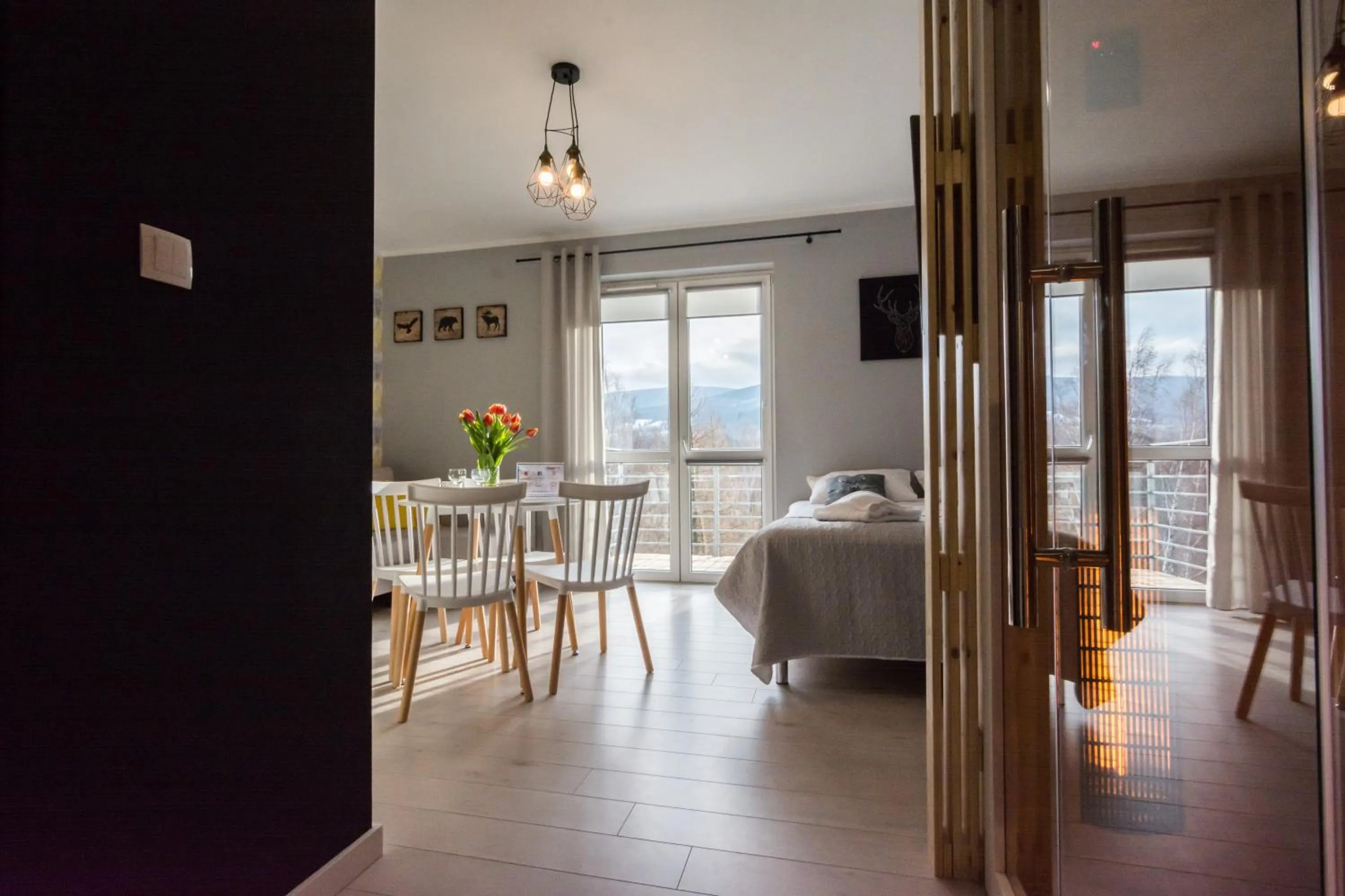 Bed in Apartamenty Izerskie - ul. Cicha 13F-G