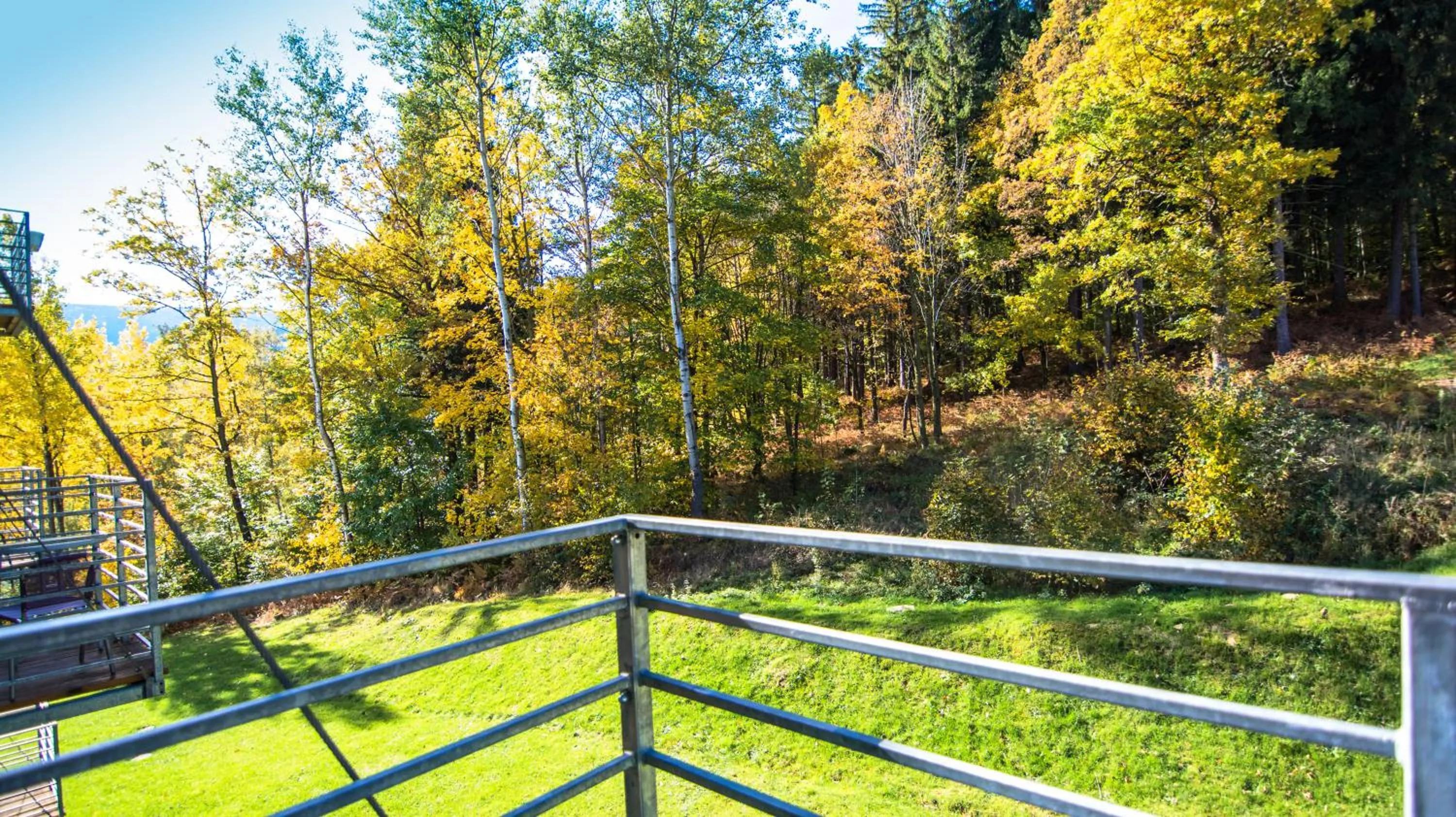 Balcony/Terrace in Apartamenty Izerskie - ul. Cicha 13D-E