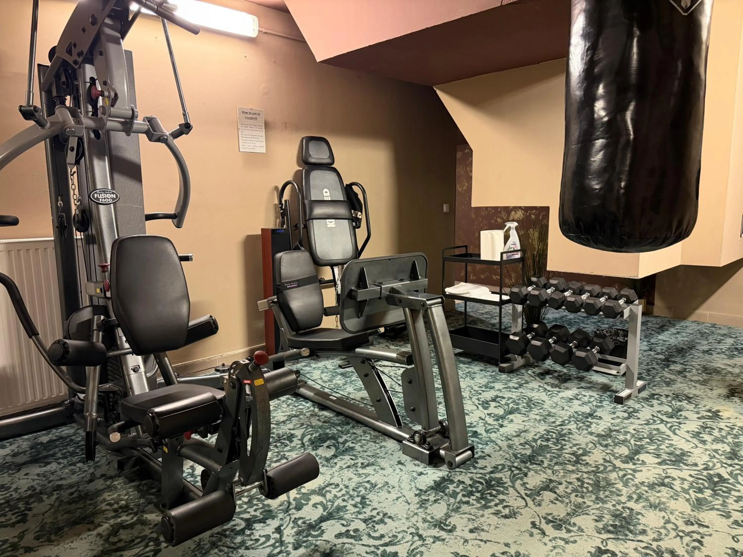 Fitness centre/facilities in Hotel Memories Budapest