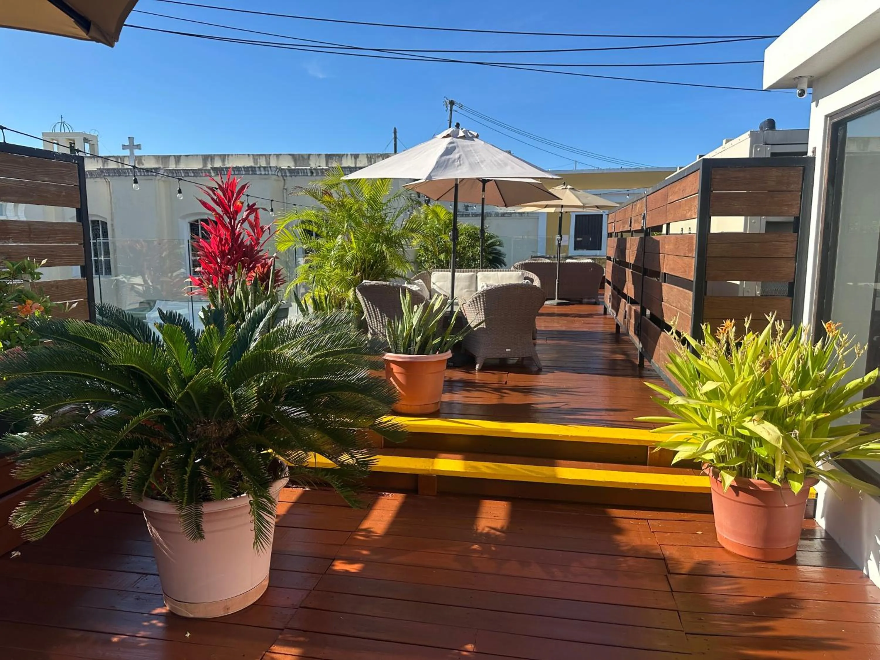 Balcony/Terrace in 352 Guest House Hotel Boutique