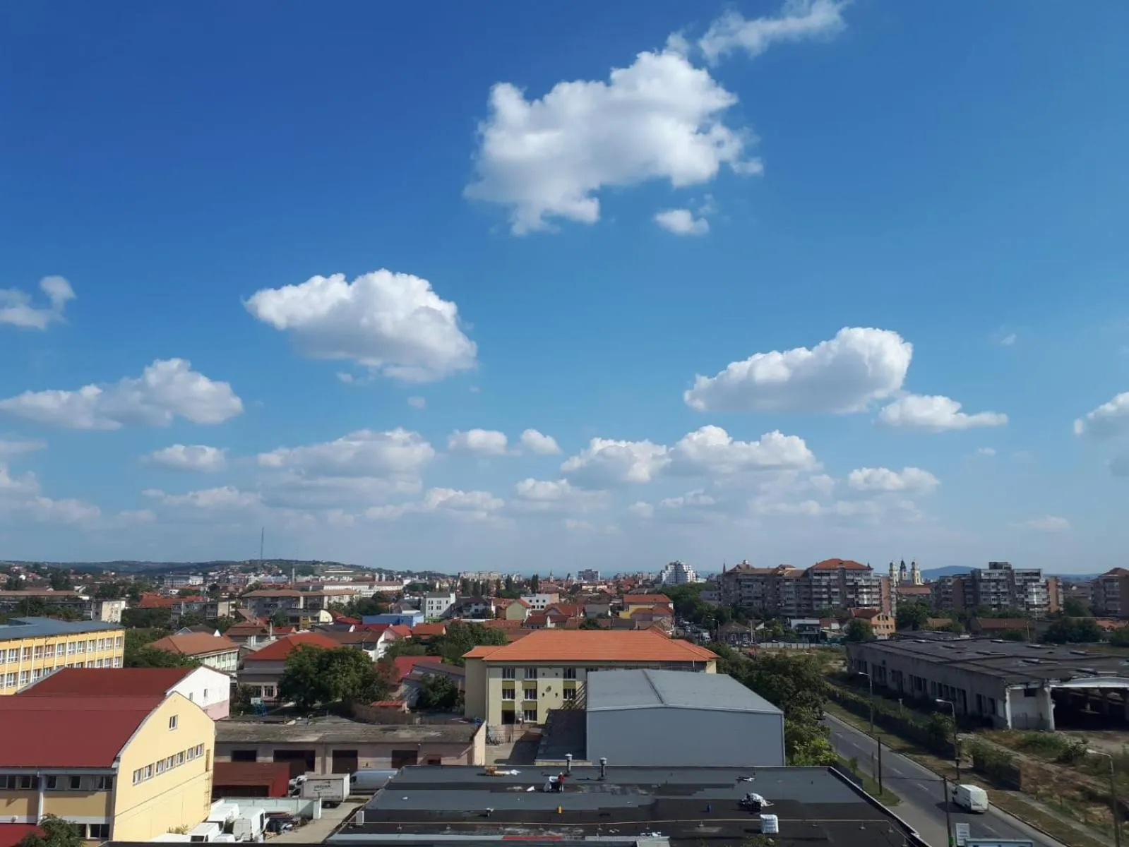 City view in Top Level Residence