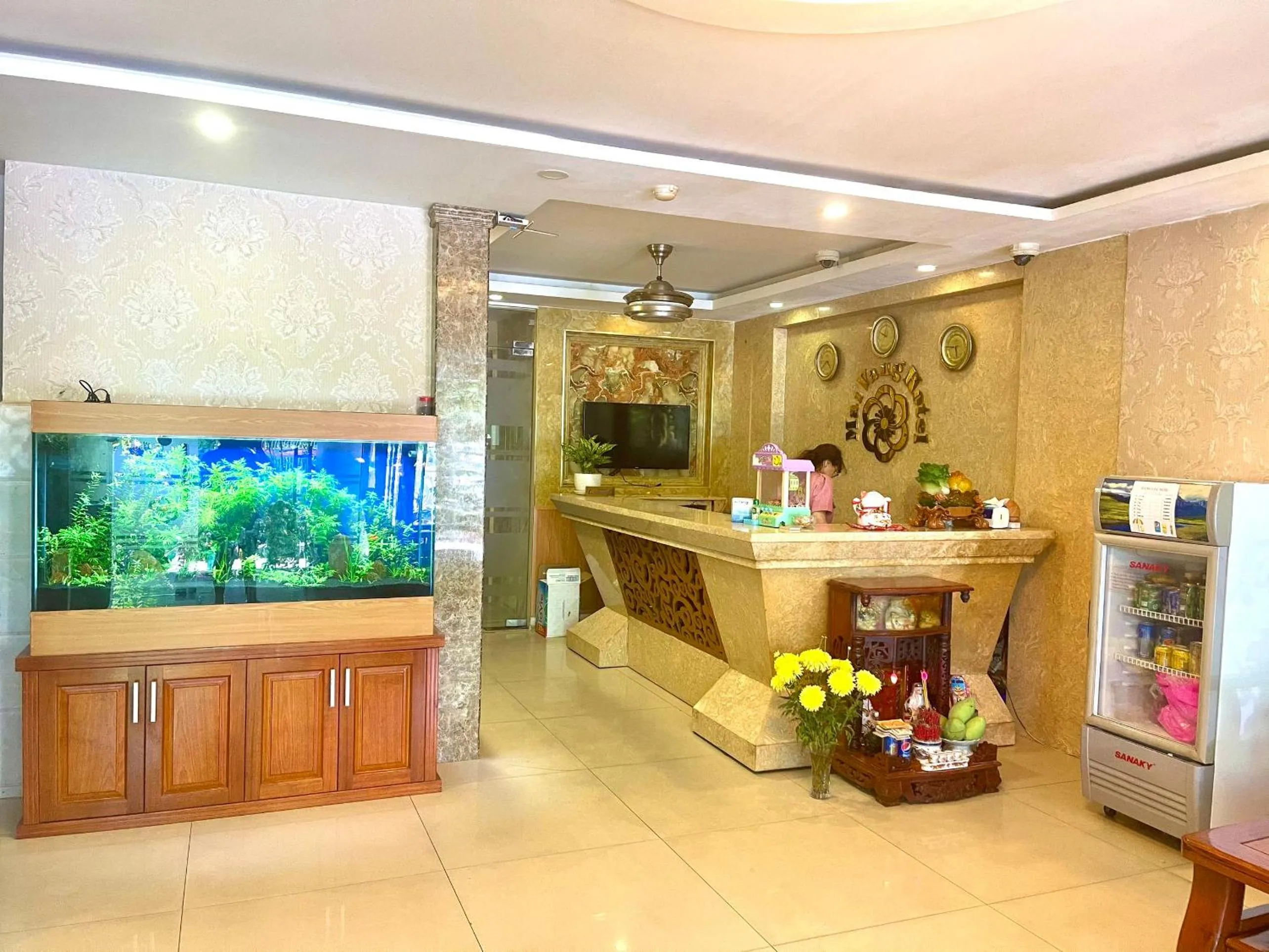 Lobby or reception in Mai Vang Hotel