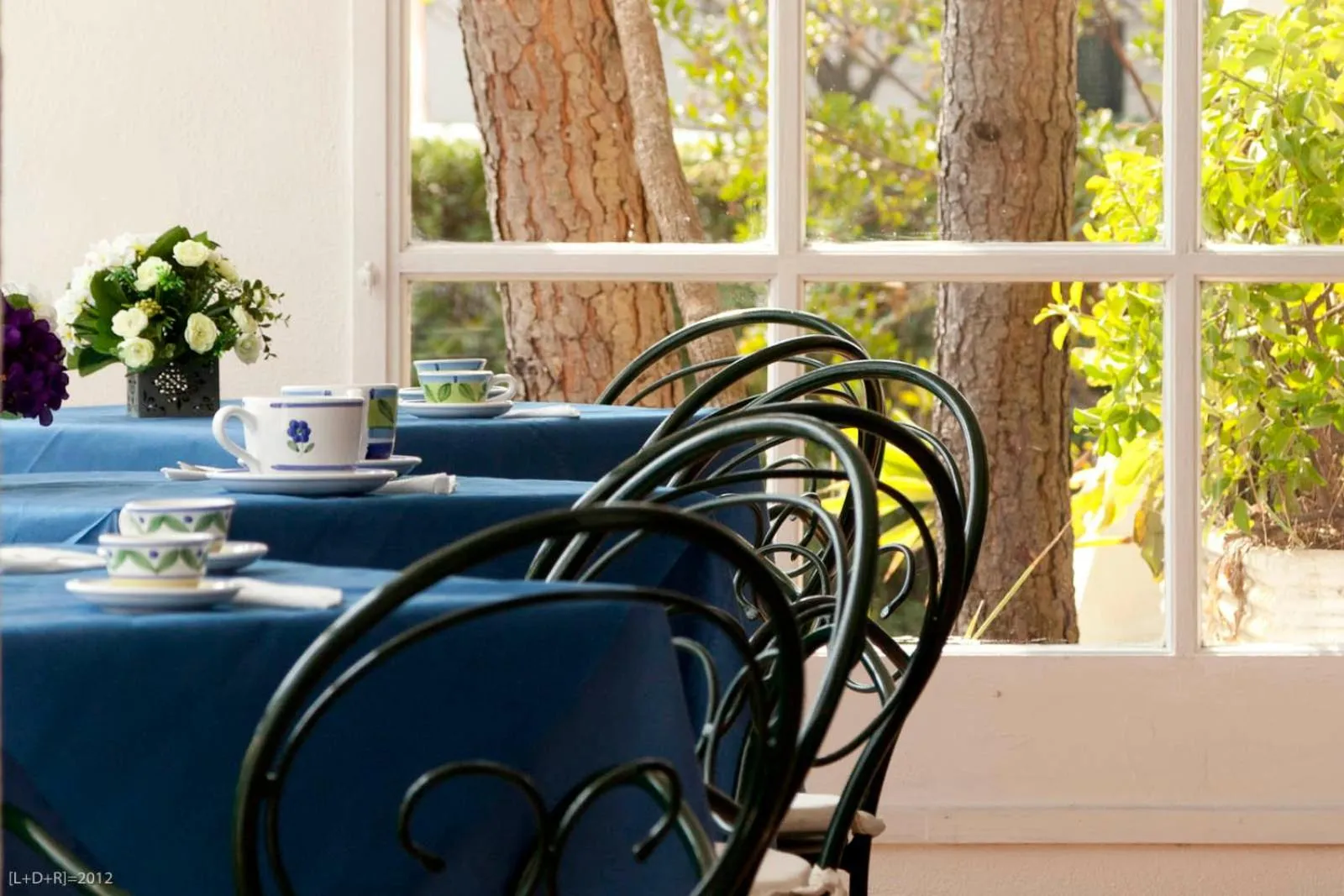 Decorative detail in Il Miraggio