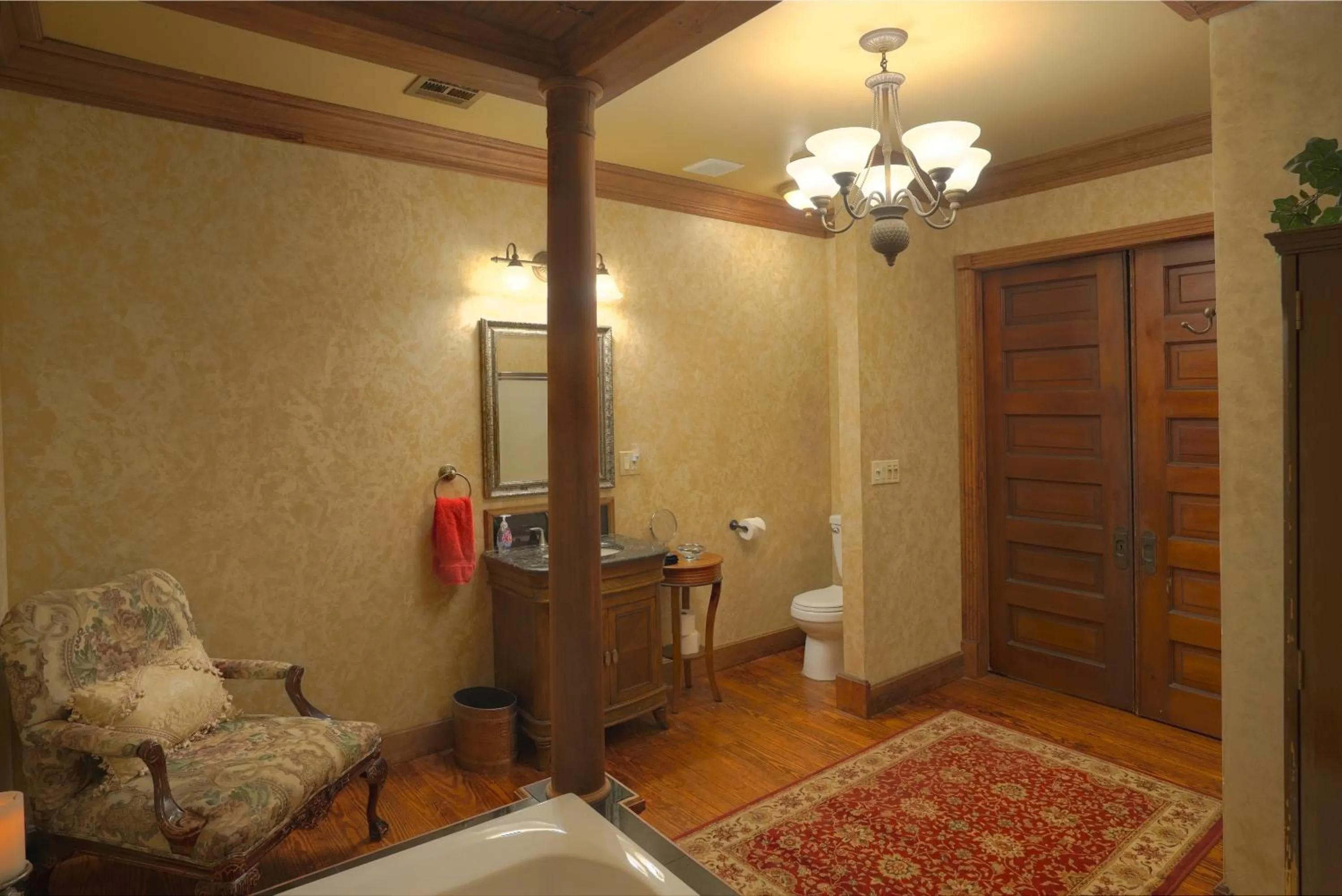 Property building in Bed and Breakfast on White Rock Creek