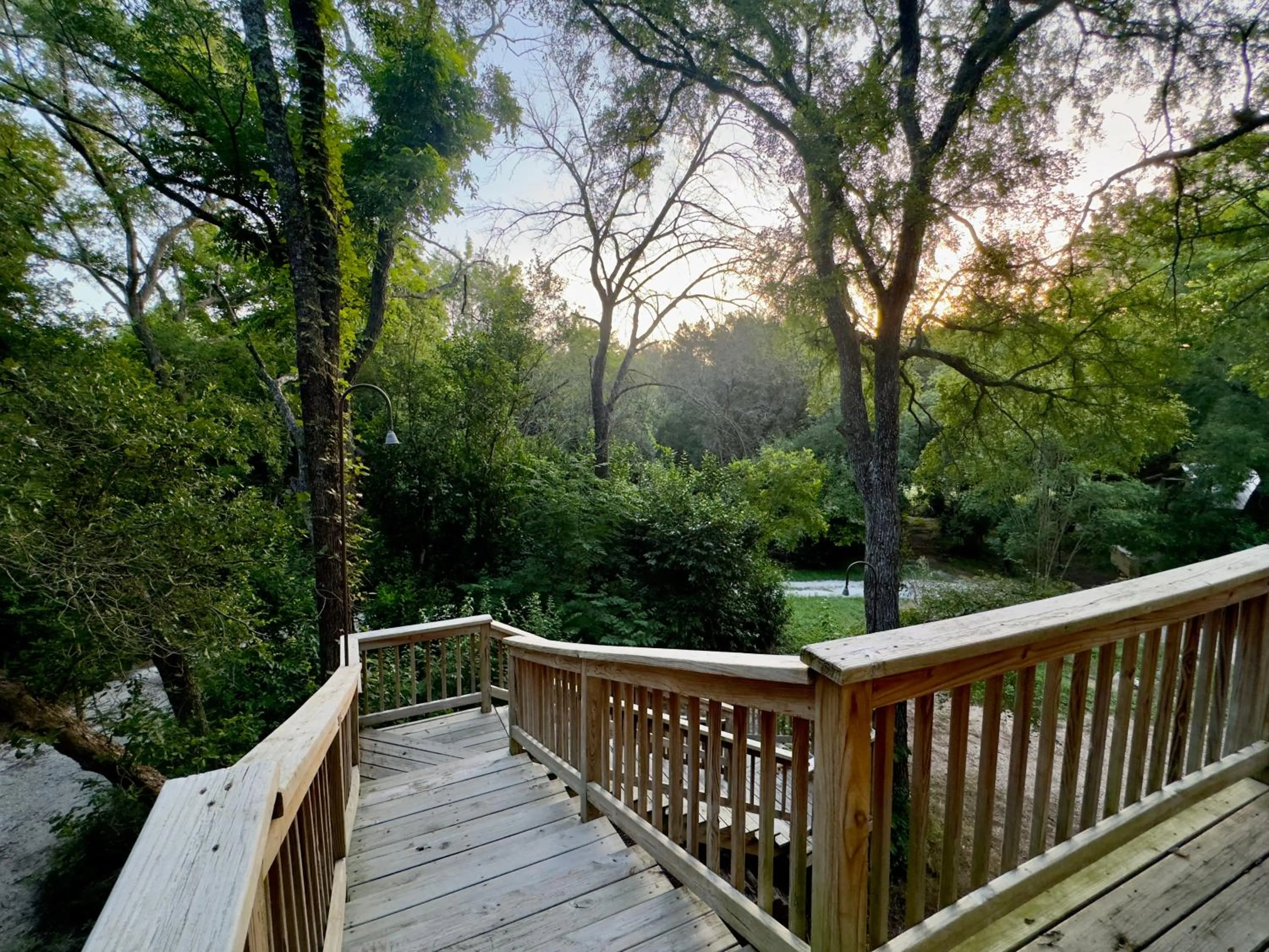 Property building in Bed and Breakfast on White Rock Creek