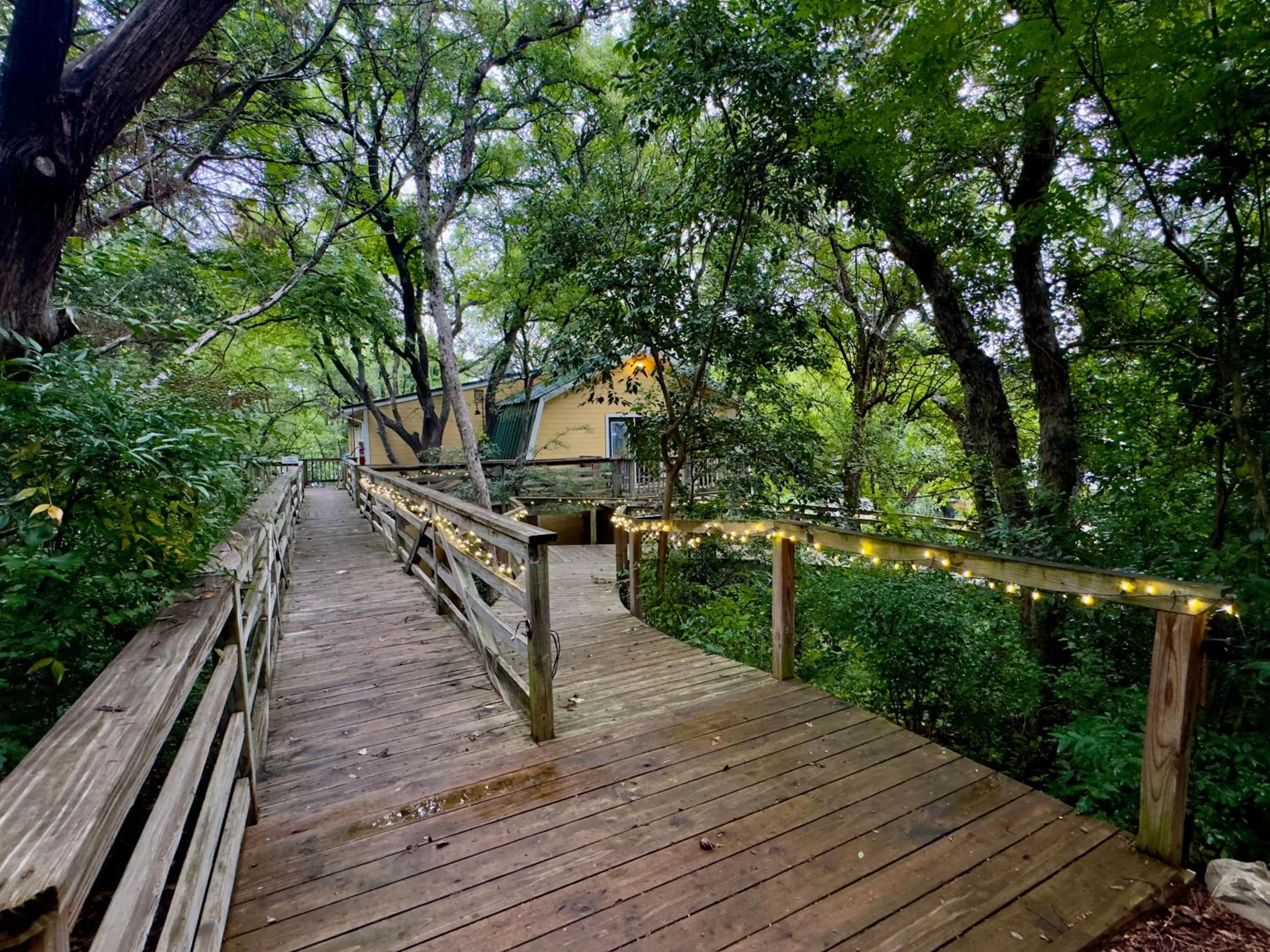 Property building in Bed and Breakfast on White Rock Creek