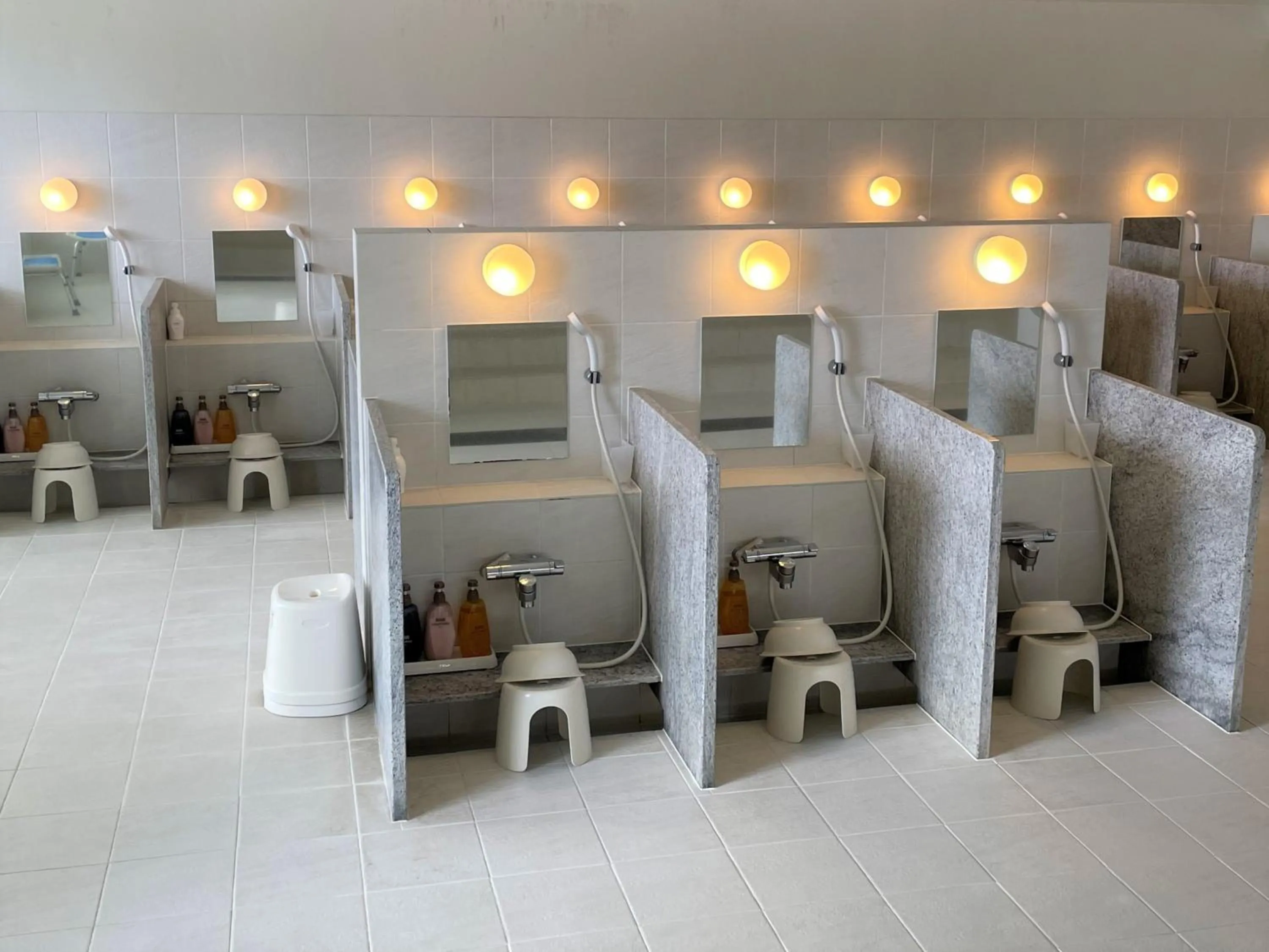 Hot Spring Bath in Shiraraso Grand Hotel