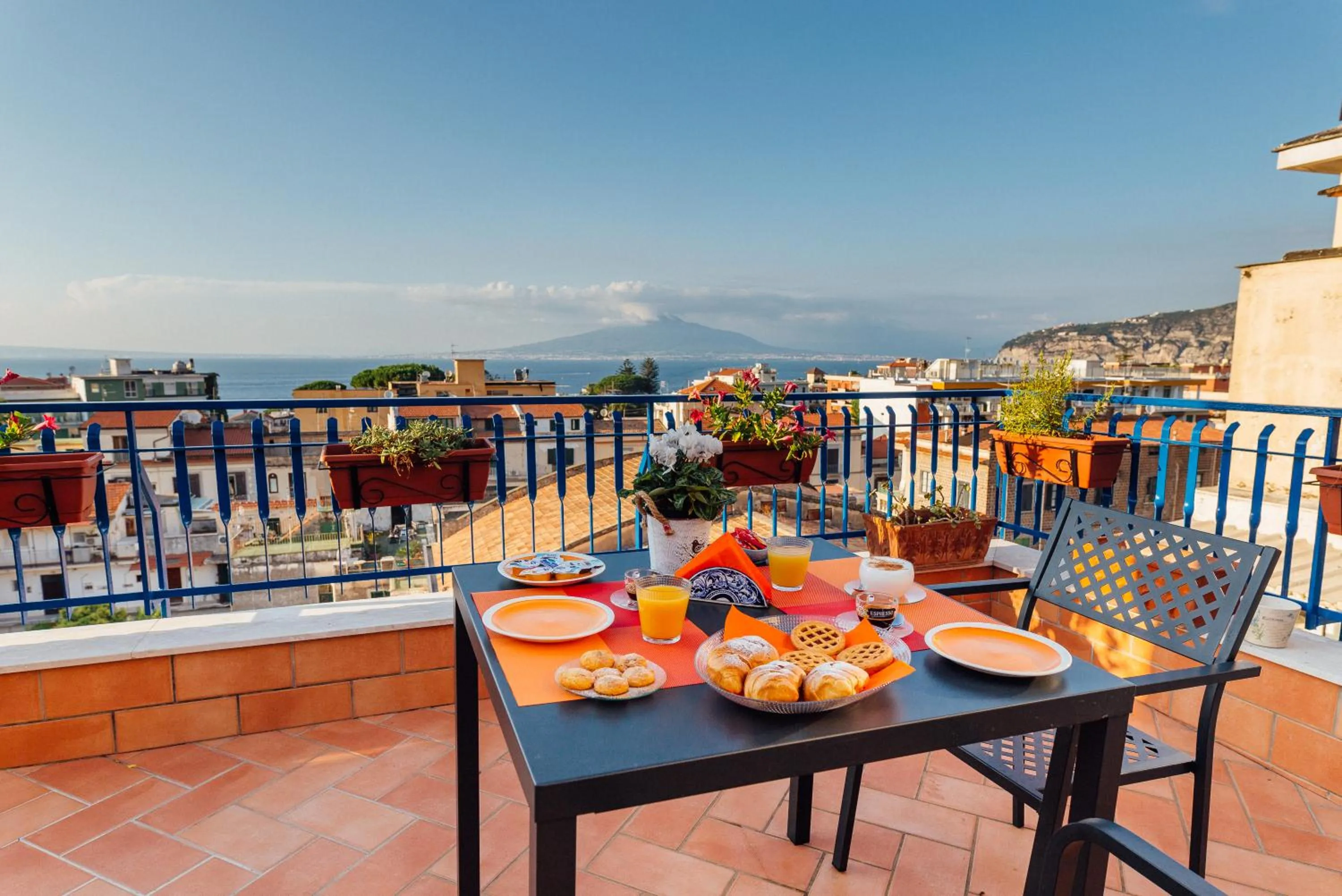 Balcony/Terrace in Vista Mare B&B