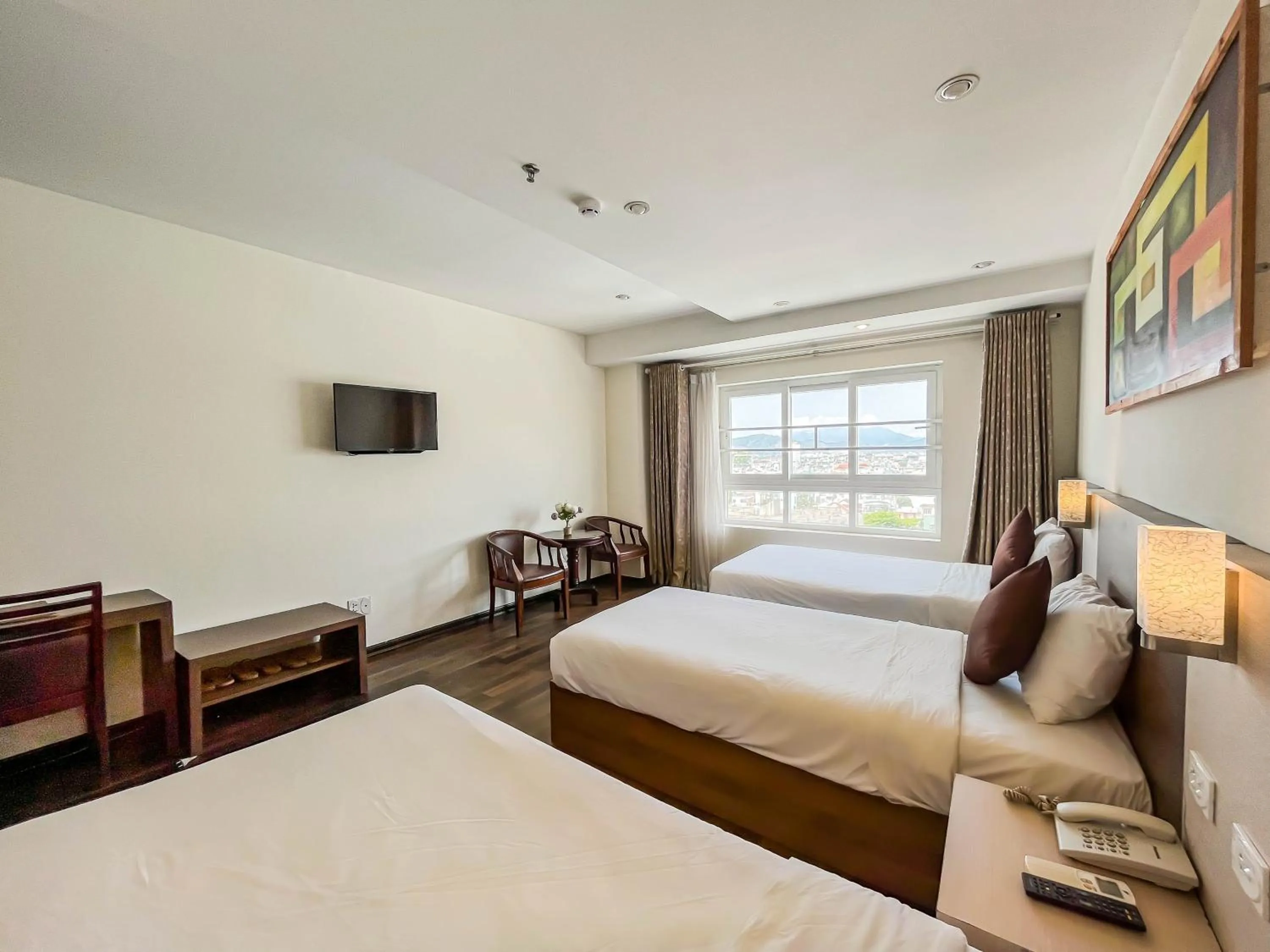 Bed in Quoc Cuong Center Da Nang Hotel by Haviland