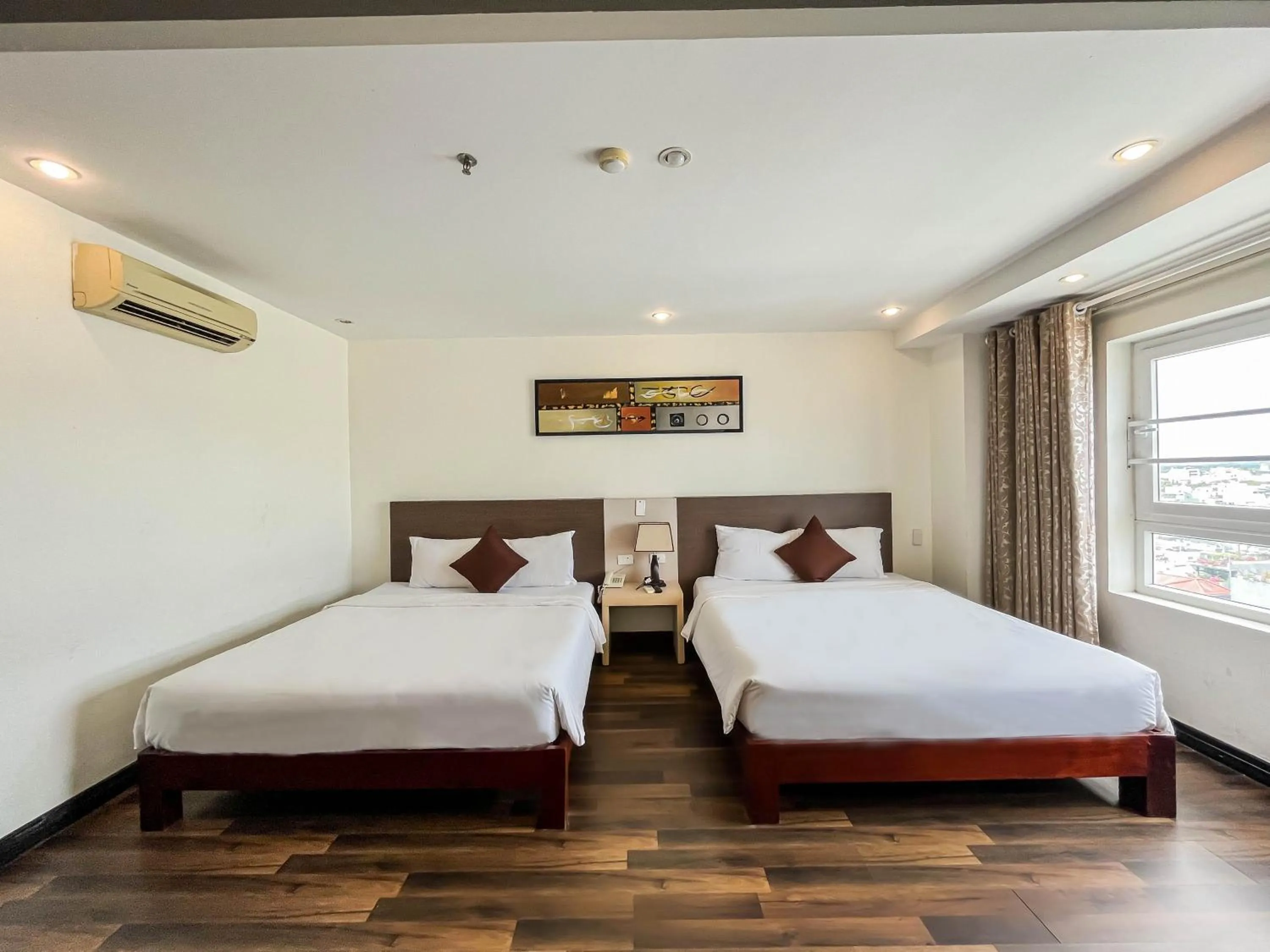 Bedroom, Bed in Quoc Cuong Center Da Nang Hotel by Haviland