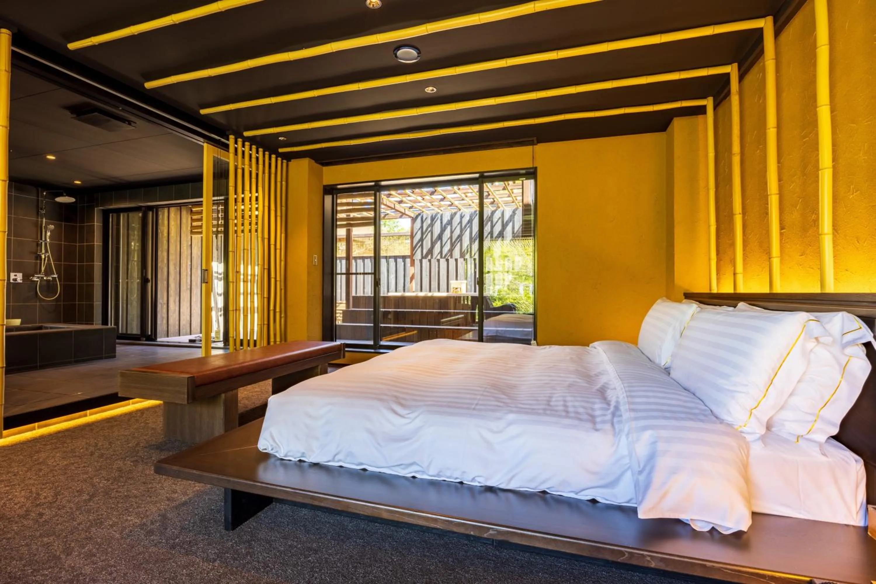 Bedroom, Bed in Kinnotake Sengokuhara(Adult Only)