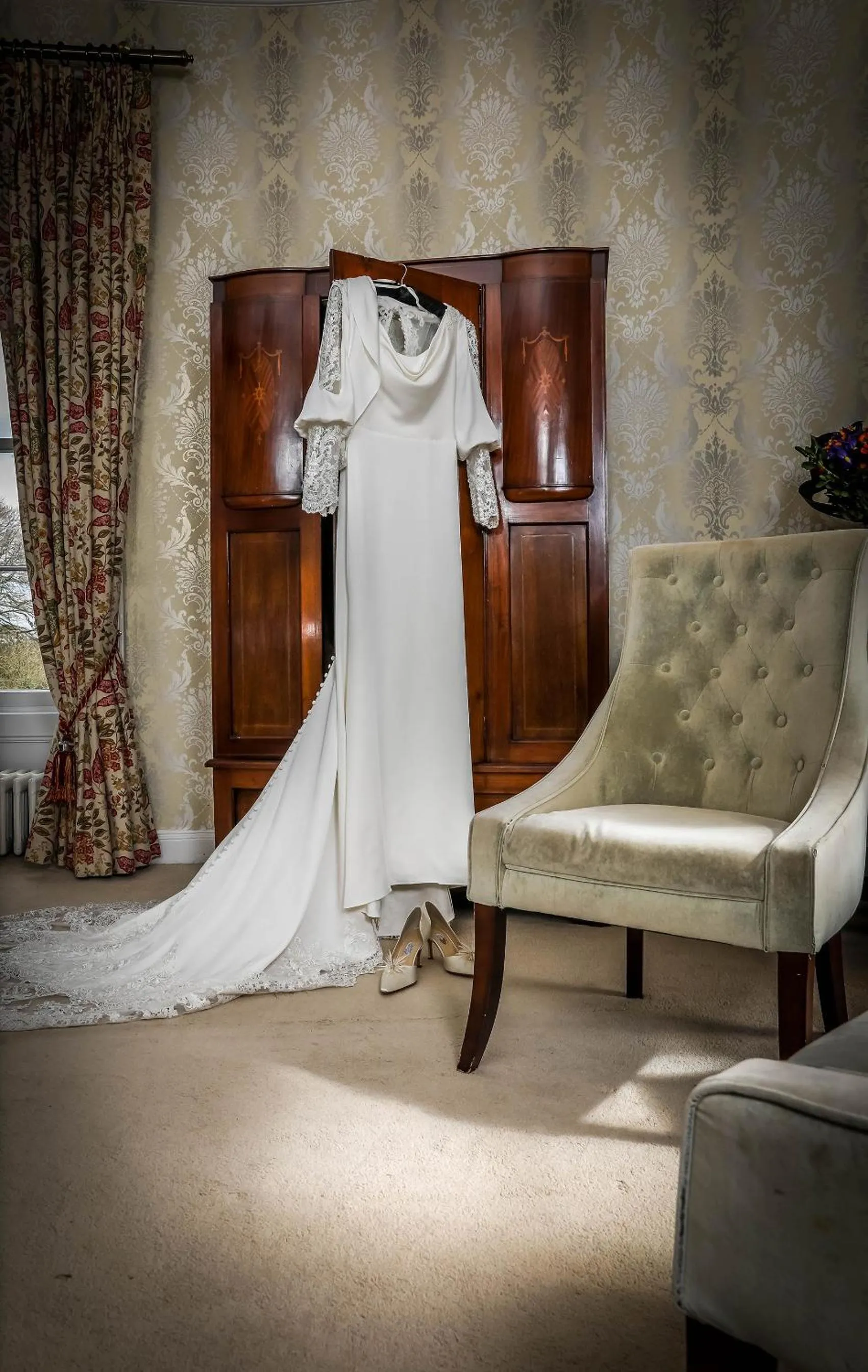 Bed in Springfort Hall Hotel