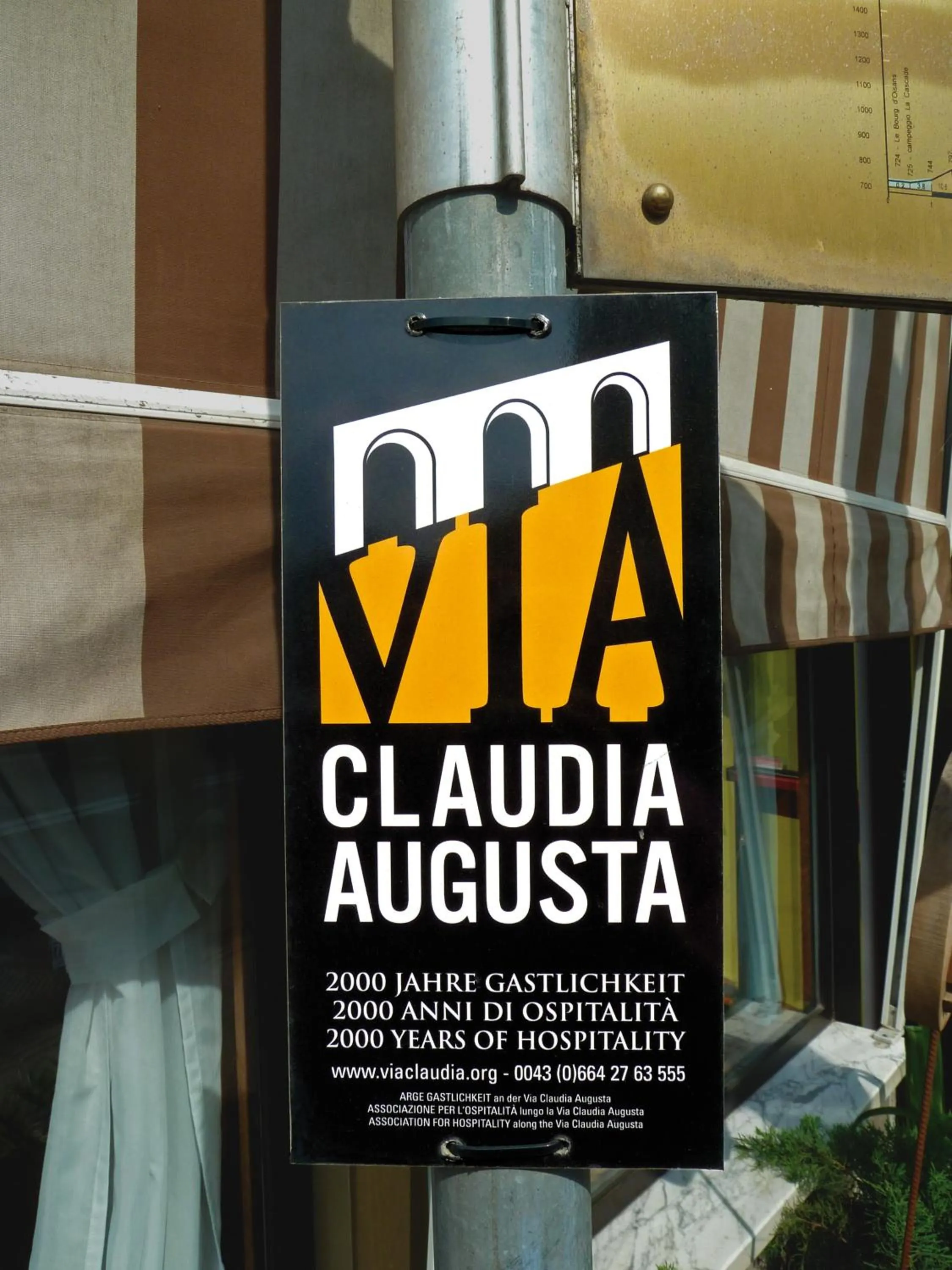 Decorative detail in La Rotonda