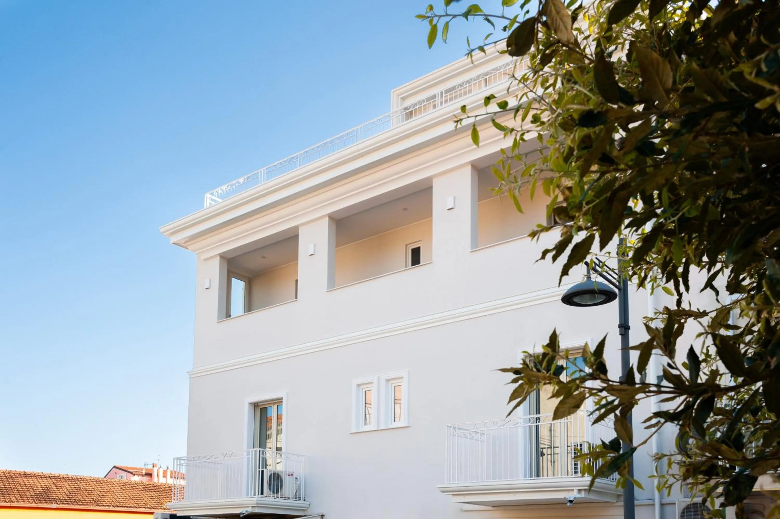 Facade/entrance in Albergo Elea