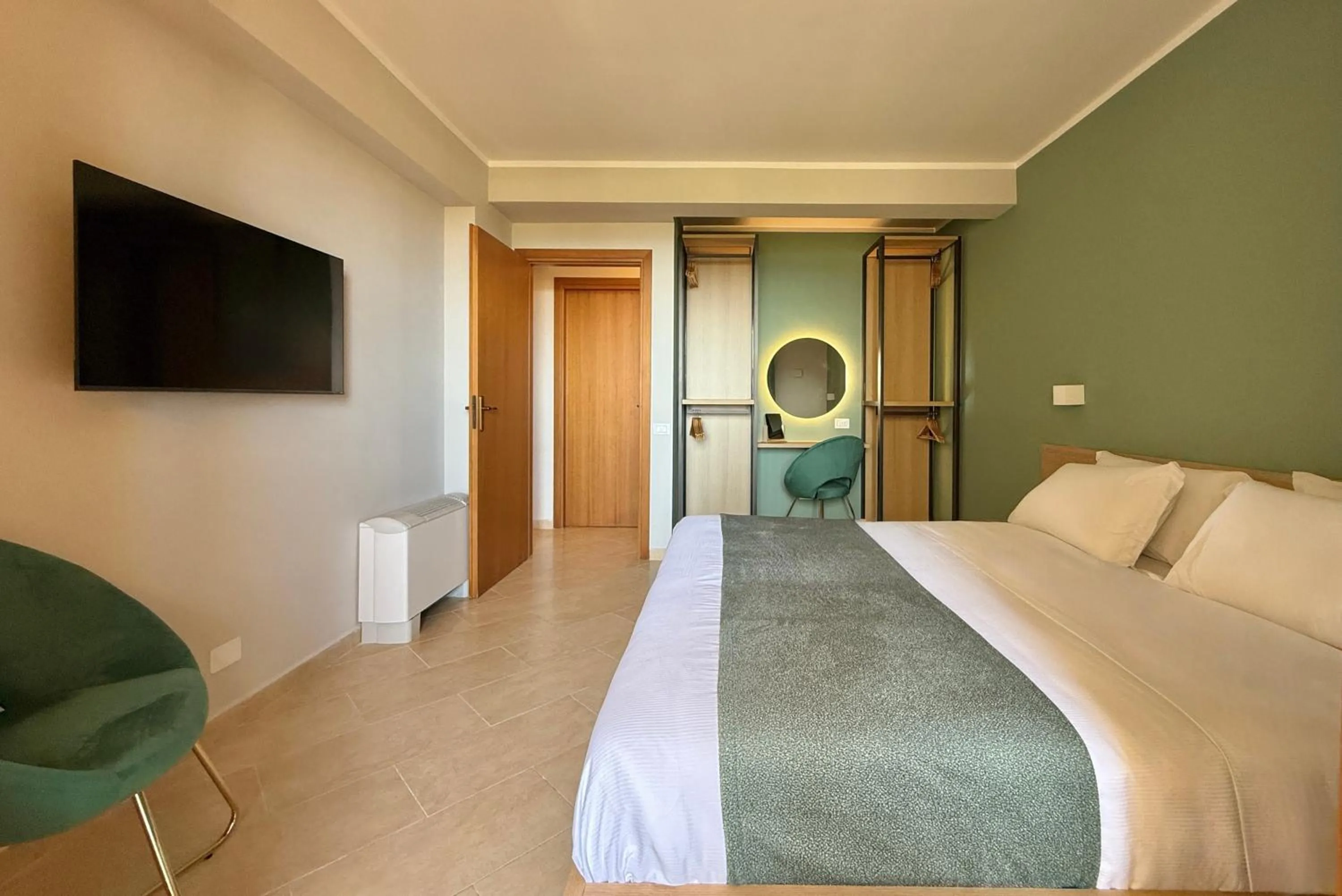 Bedroom, Bed in Hotel Panoramic