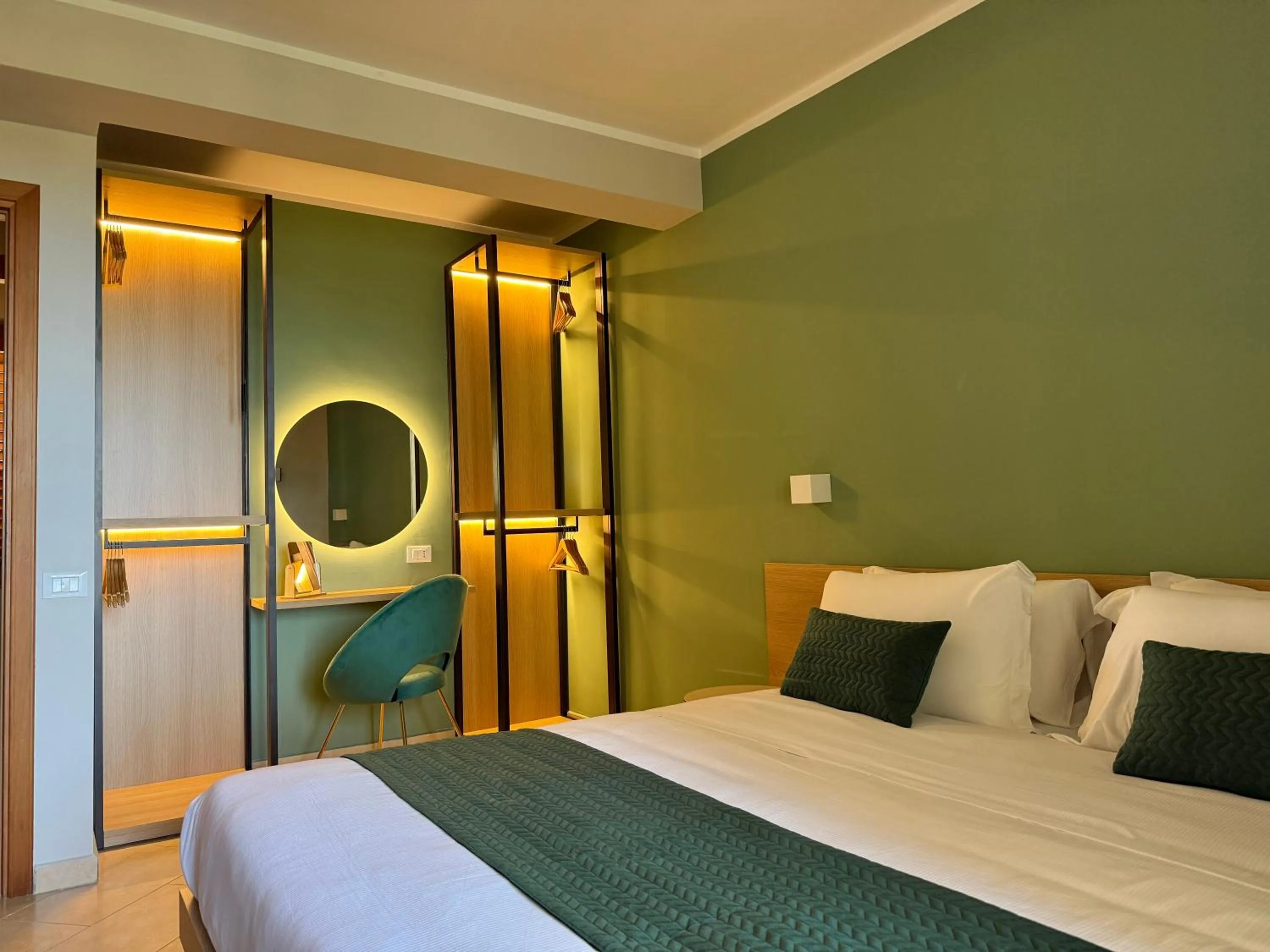 Bedroom, Bed in Hotel Panoramic