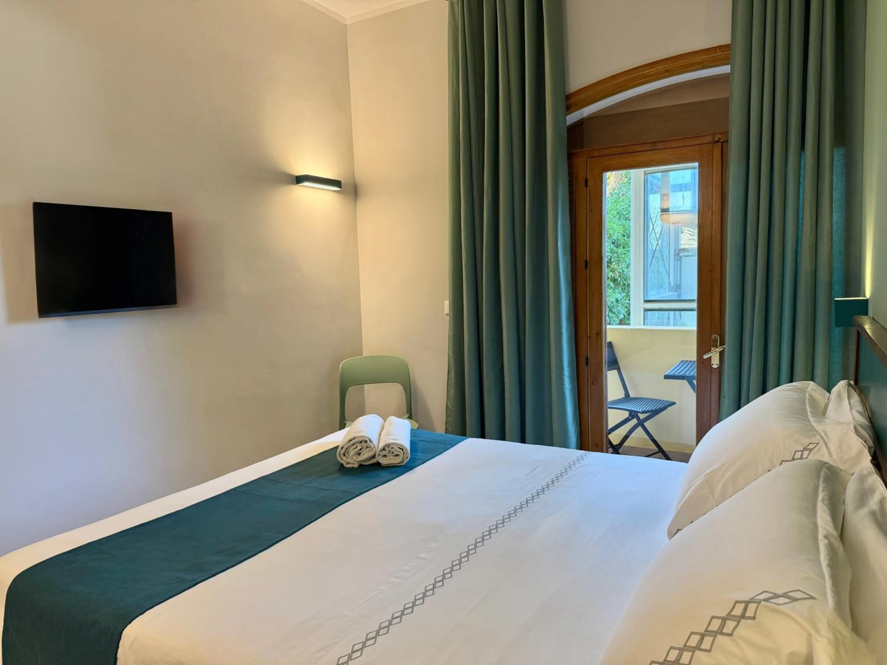 Bedroom, Bed in Hotel Panoramic