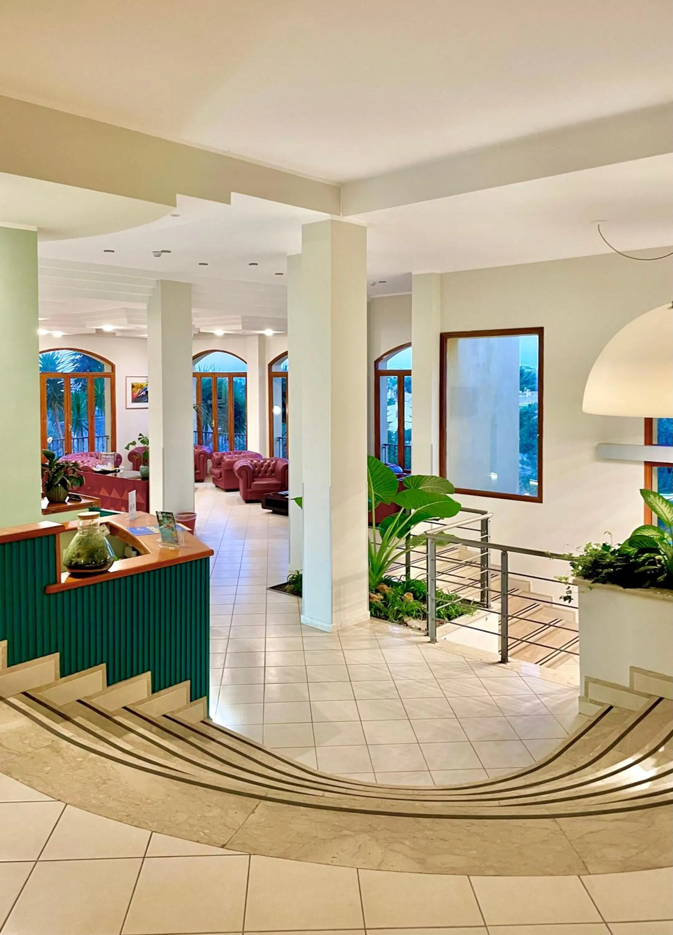 Lobby or reception in Hotel Panoramic