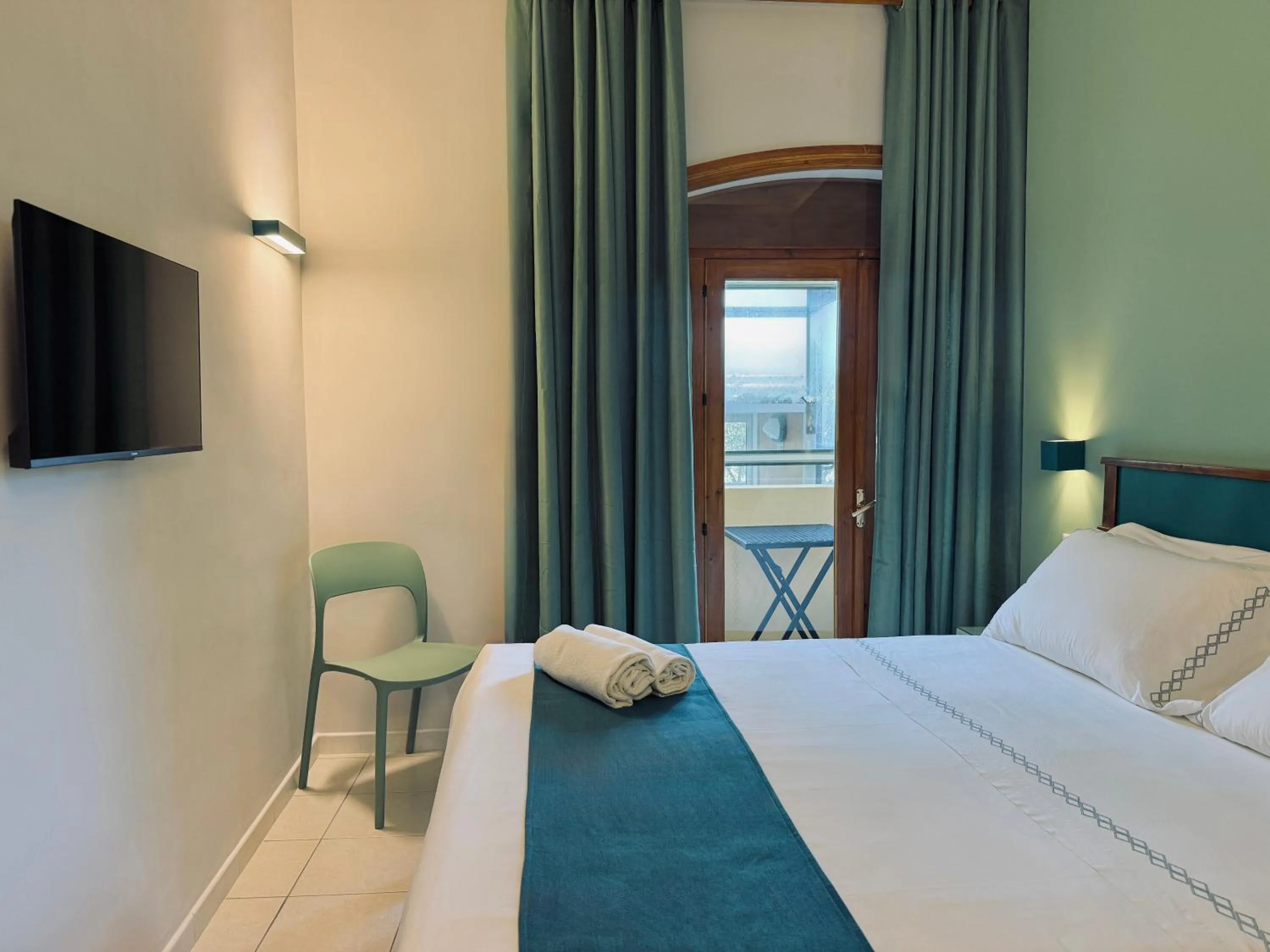 Bedroom, Bed in Hotel Panoramic