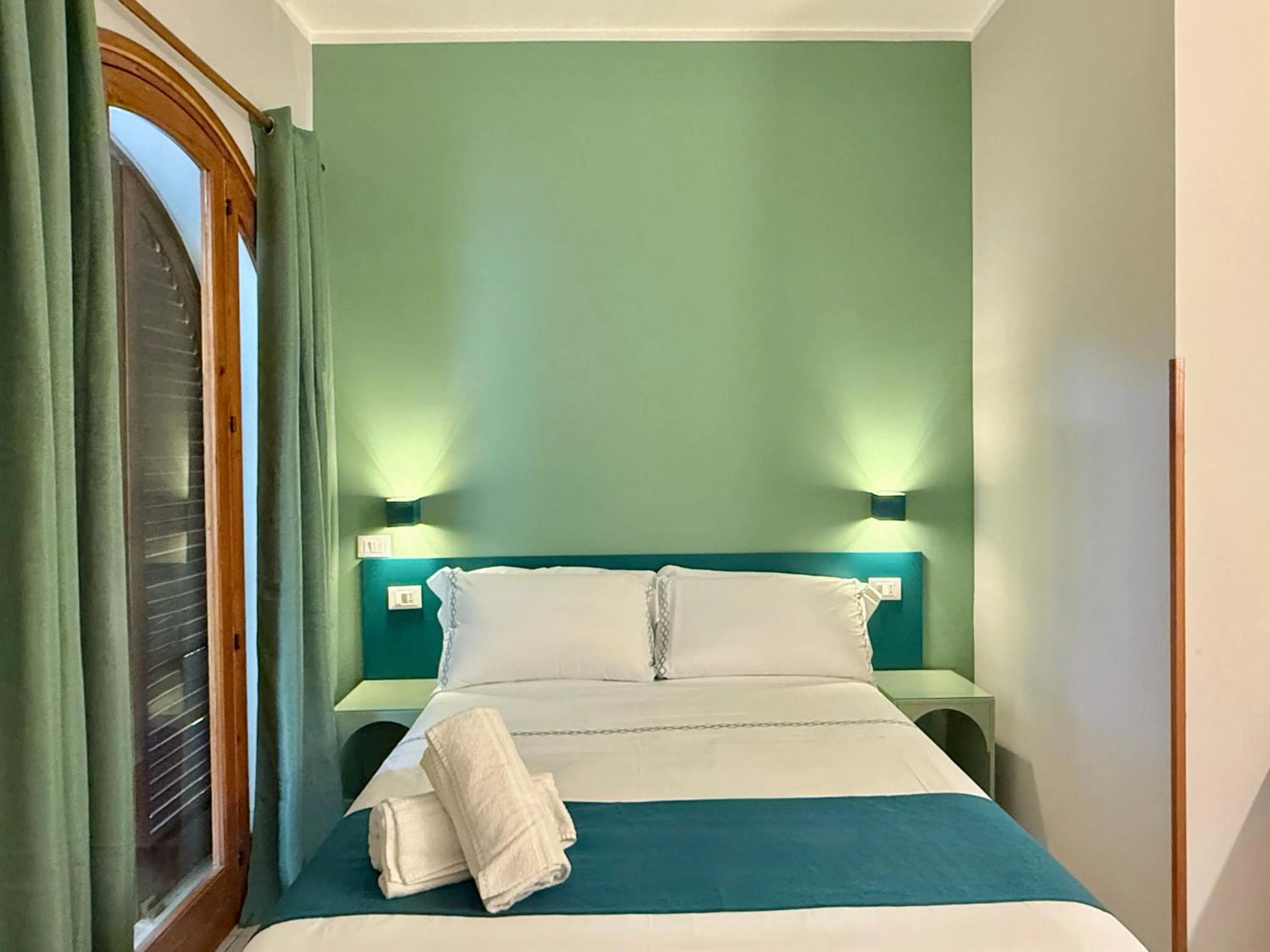 Bedroom, Bed in Hotel Panoramic