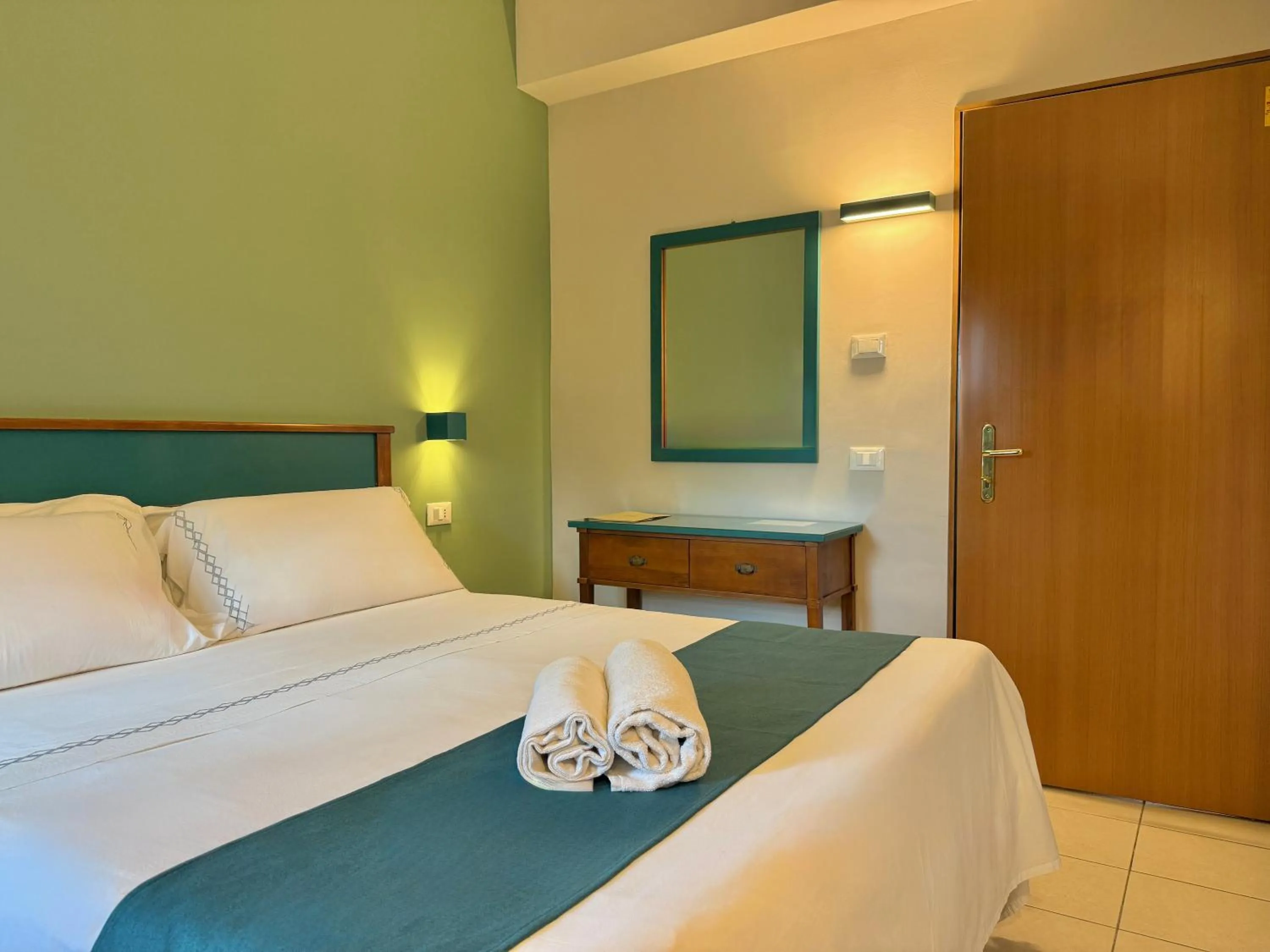 Bedroom, Bed in Hotel Panoramic