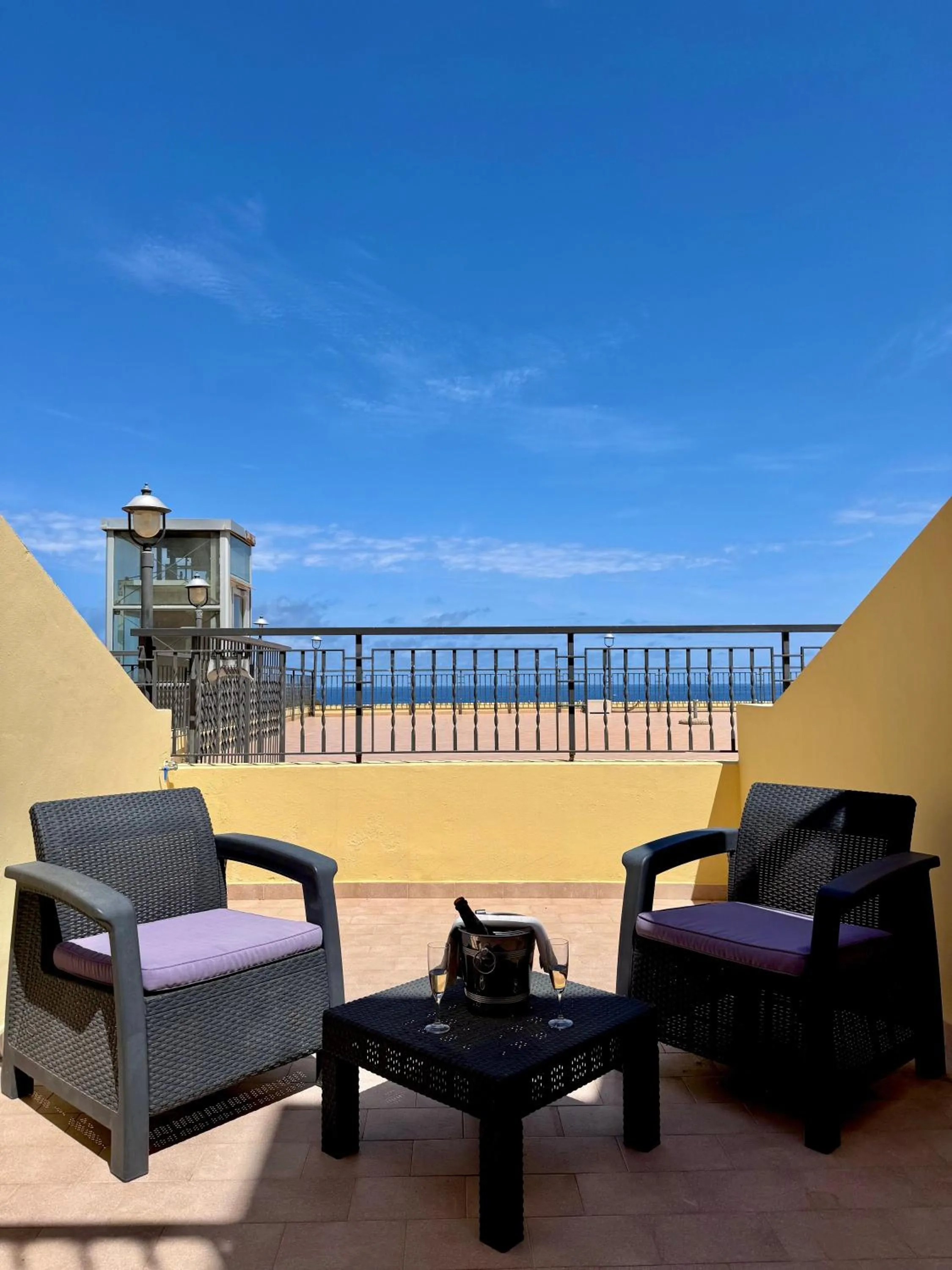 Balcony/Terrace in Hotel Panoramic