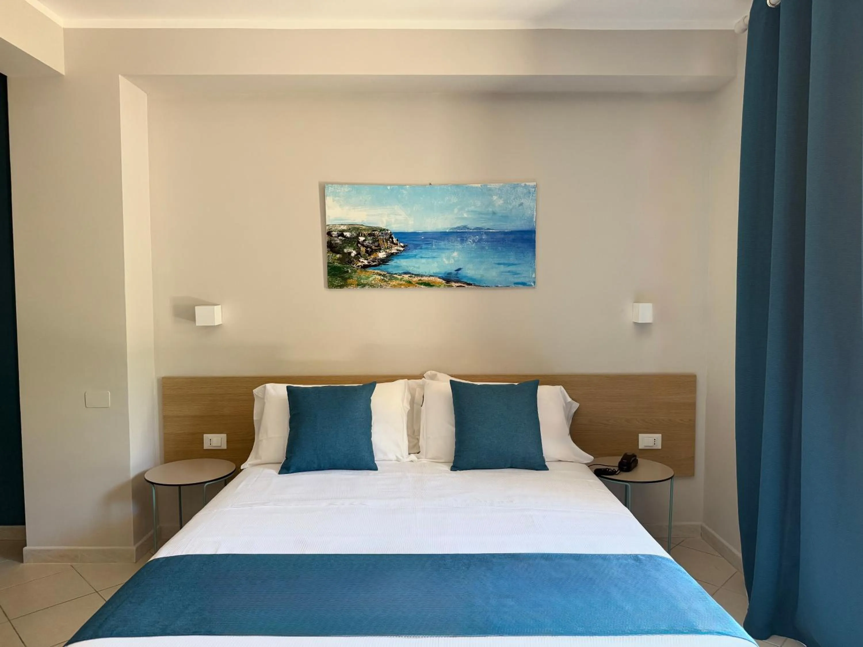 Bed in Hotel Panoramic