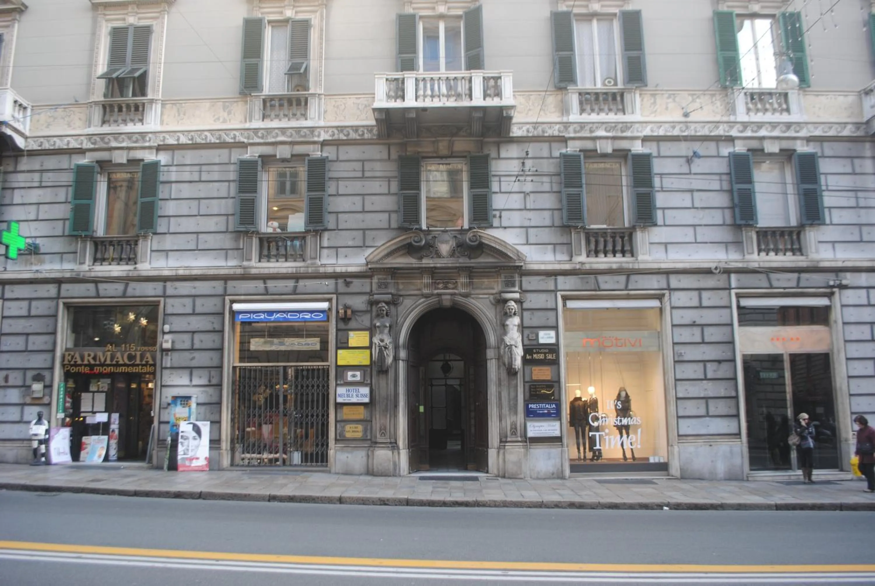 Facade/entrance in Olympia Hotel