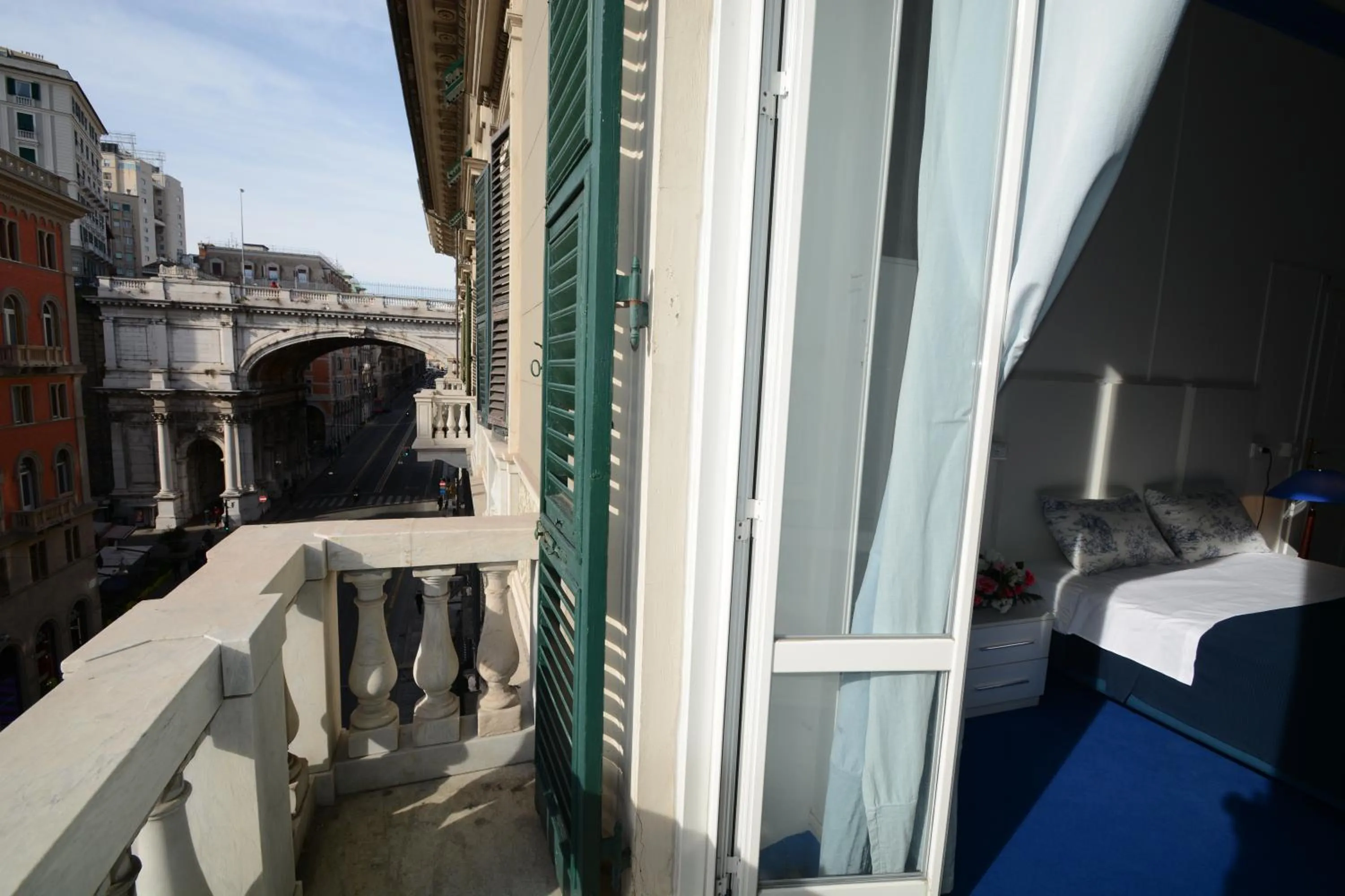 City view in Olympia Hotel