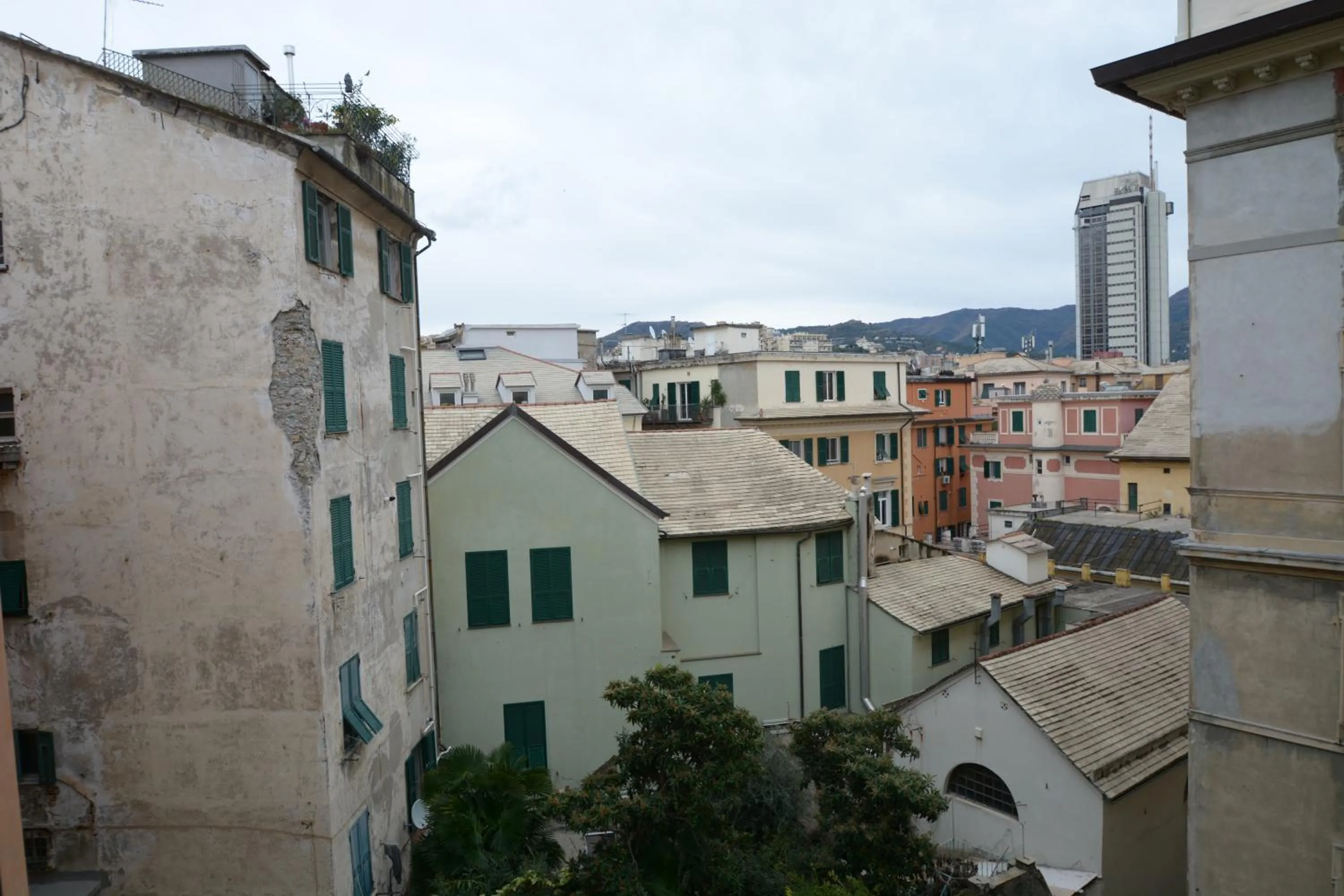 City view in Olympia Hotel