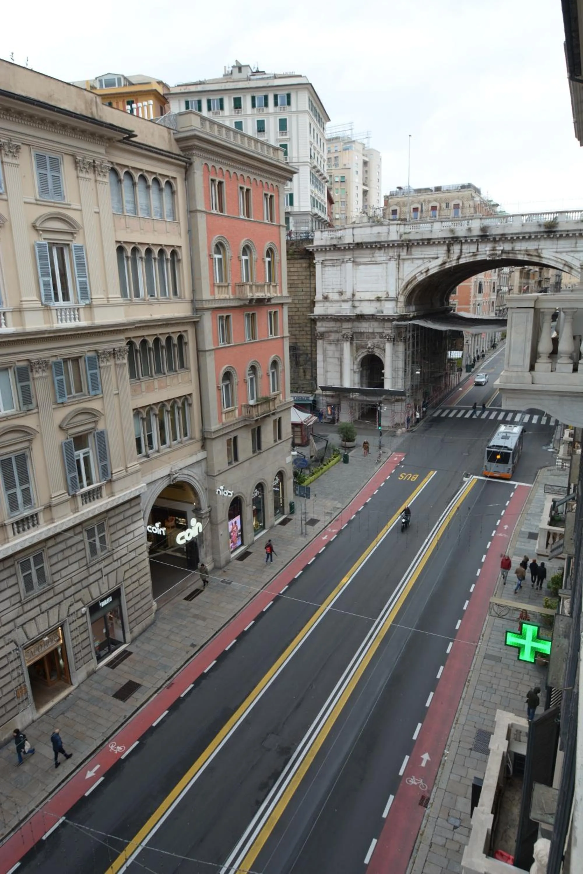 Street view in Olympia Hotel